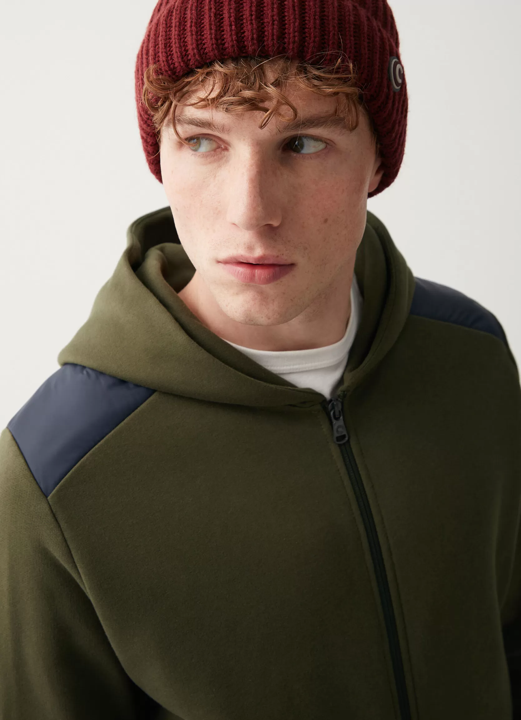 Colmar 100% cotton sweatshirt with nylon inserts | man Sweatshirts