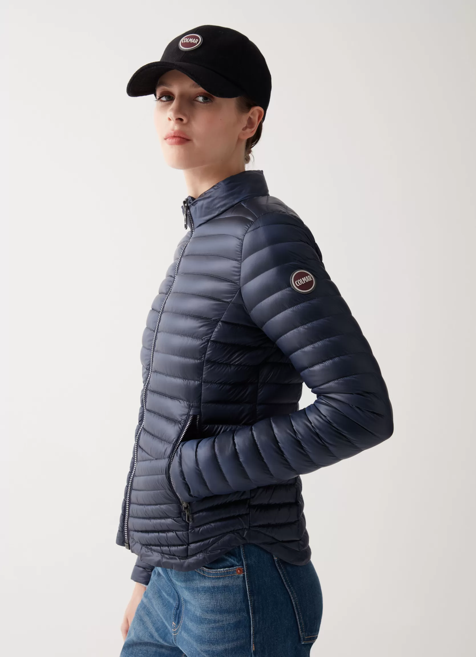 Colmar Autumn down with diagonal quilting | woman Lightweight Down Jackets
