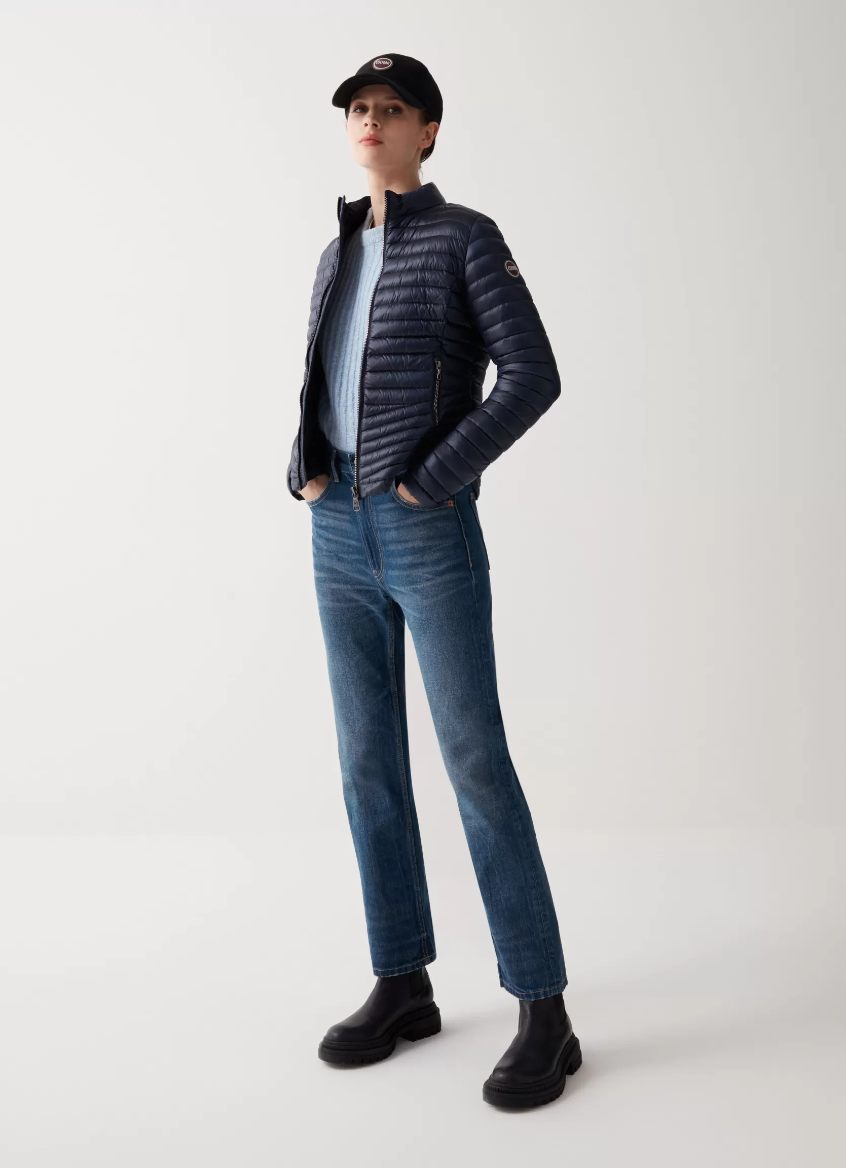 Colmar Autumn down with diagonal quilting | woman Lightweight Down Jackets