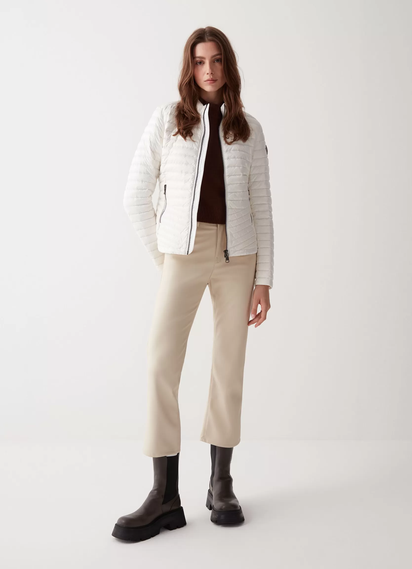 Colmar Autumn down with diagonal quilting | woman Lightweight Down Jackets