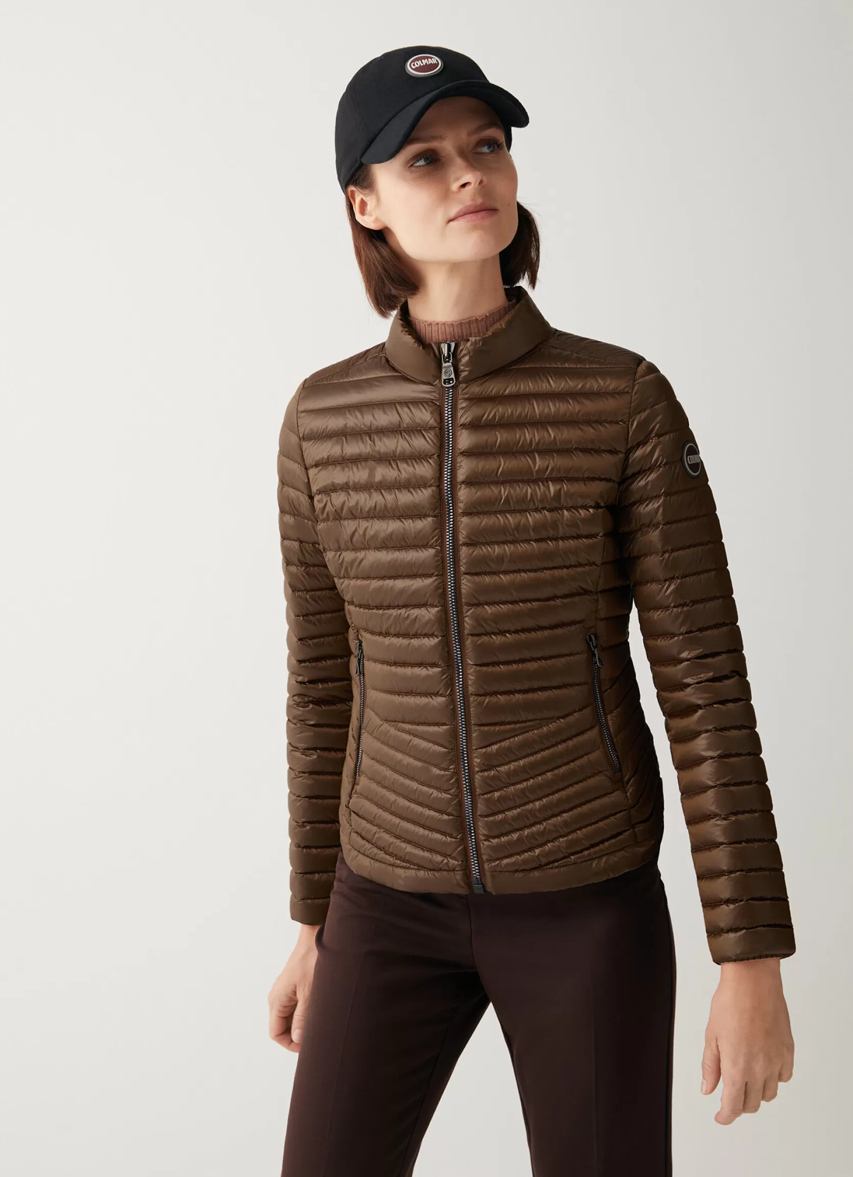 Colmar Autumn down with diagonal quilting | woman Lightweight Down Jackets