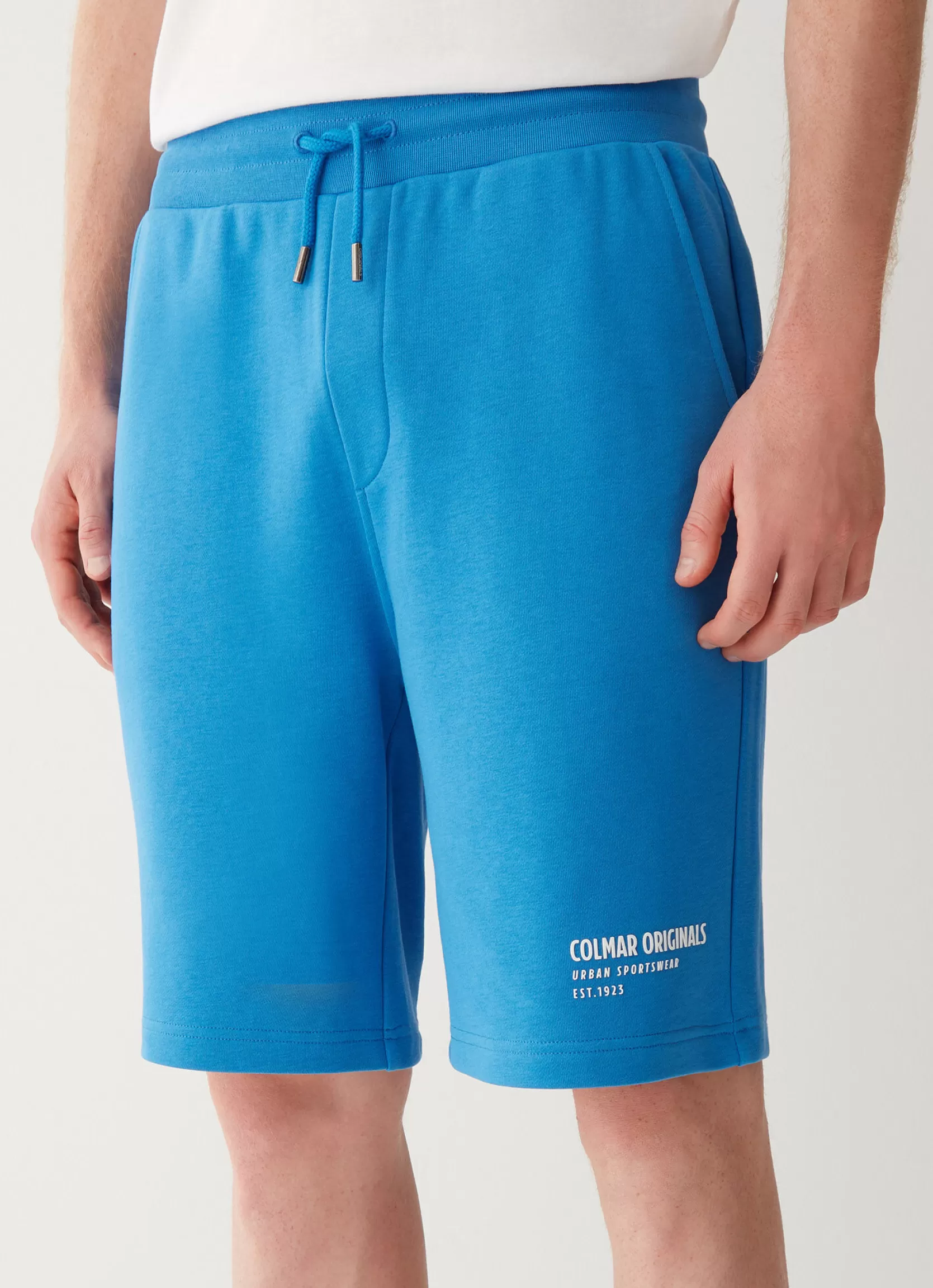 Colmar Bermuda shorts in soft fleece with 3D print | man Outlet