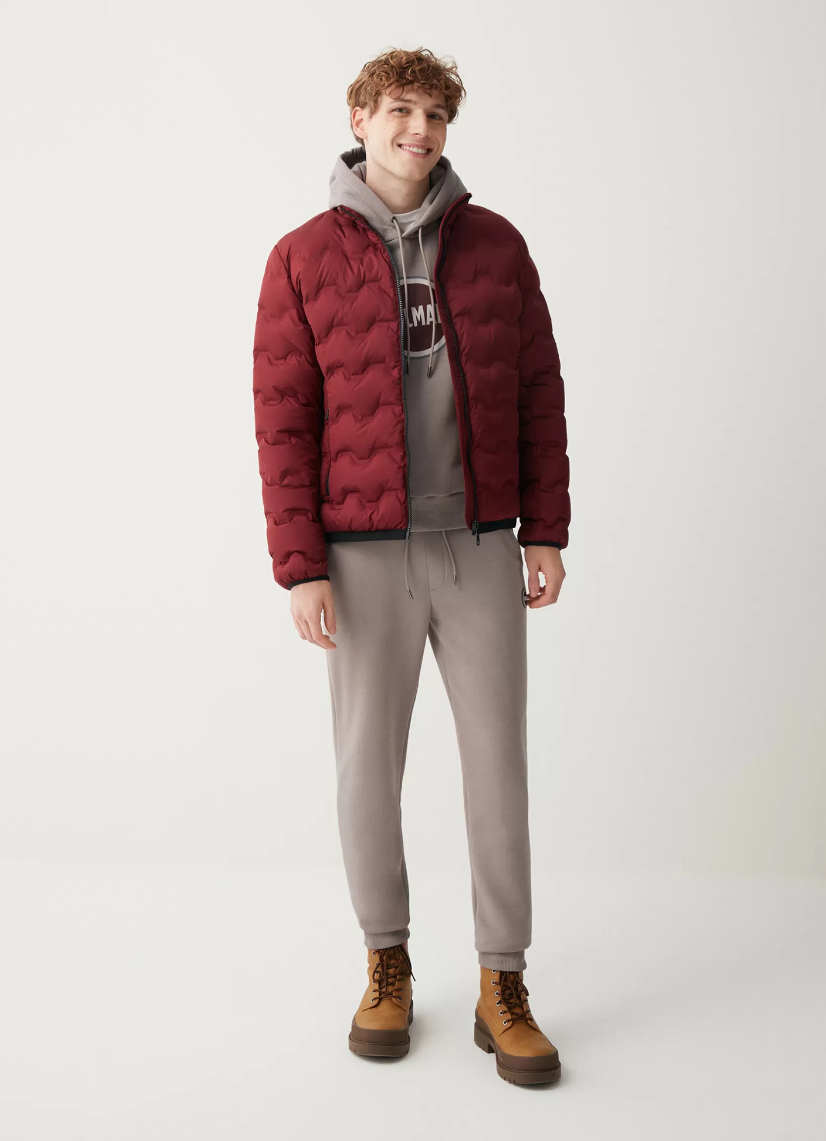 Colmar Brushed cotton blend fleece jumpsuit trousers | man Trousers