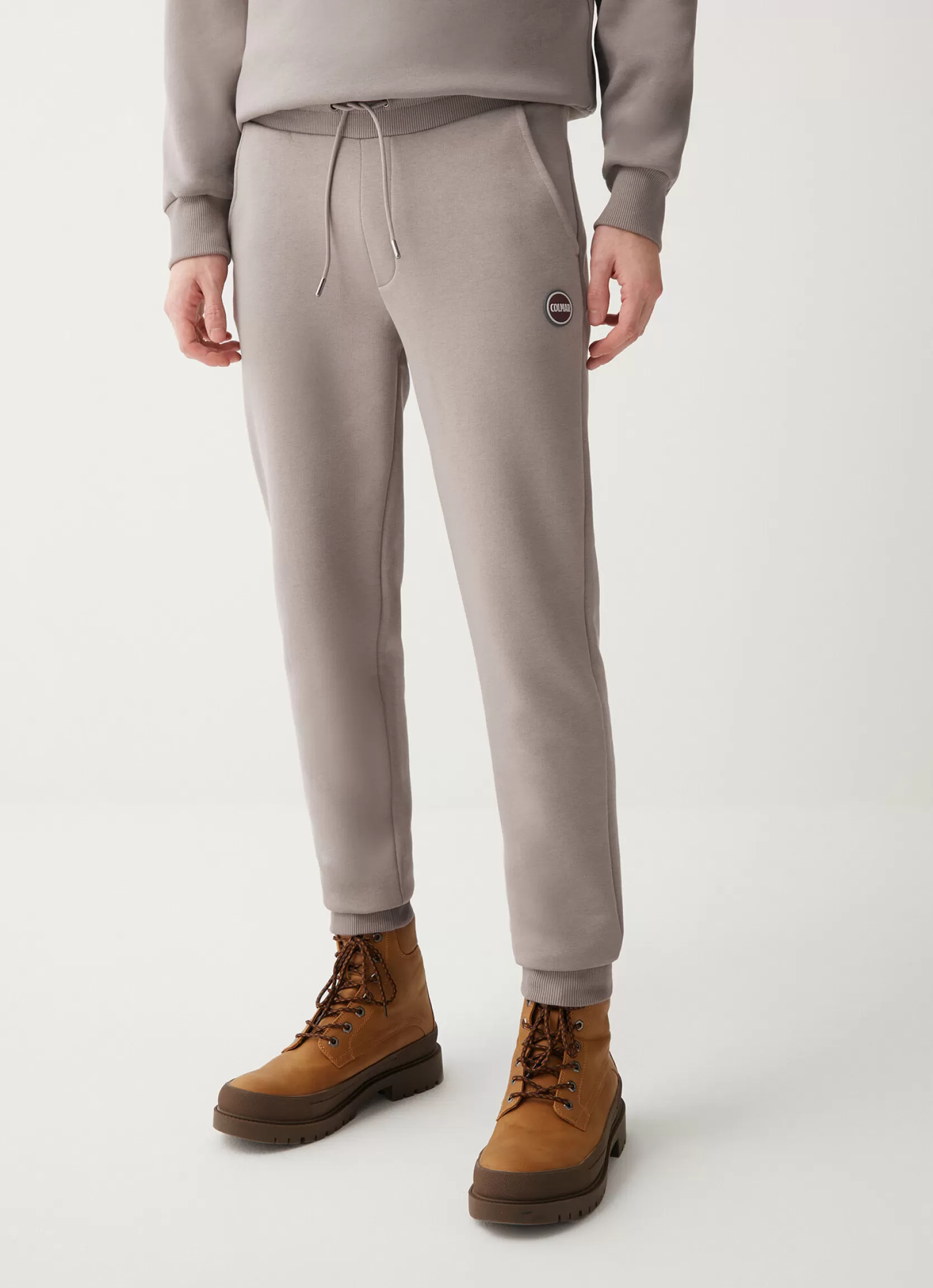Colmar Brushed cotton blend fleece jumpsuit trousers | man Trousers