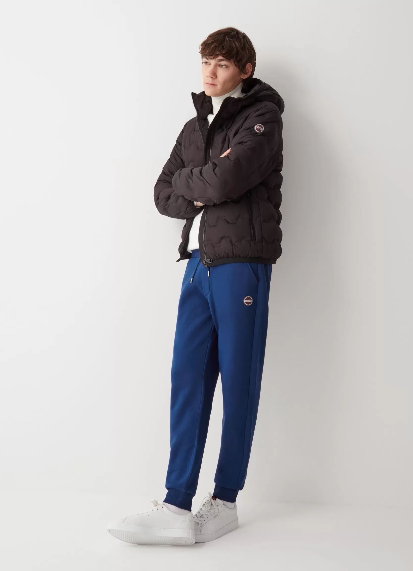 Colmar Brushed cotton blend fleece jumpsuit trousers | man Trousers