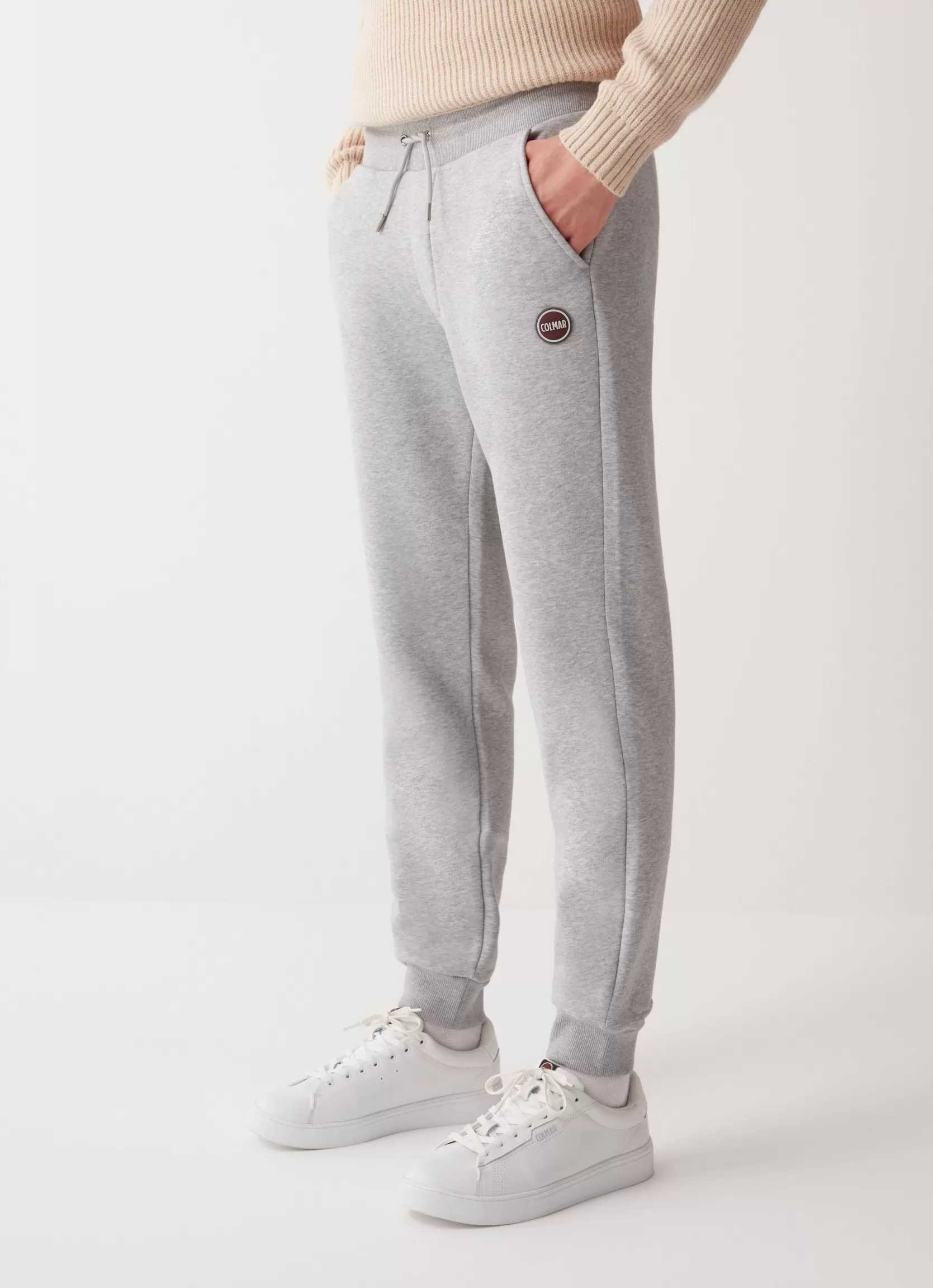 Colmar Brushed cotton blend fleece jumpsuit trousers | man Trousers