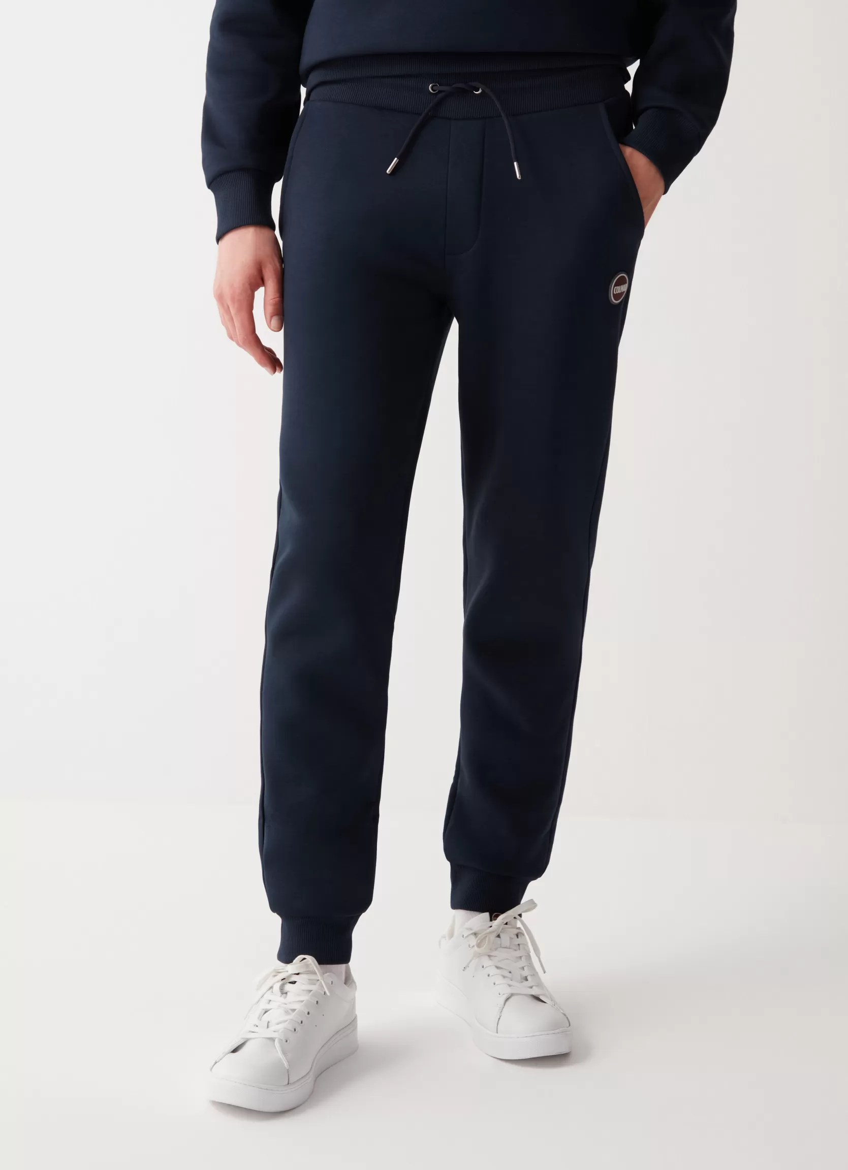 Colmar Brushed cotton blend fleece jumpsuit trousers | man Trousers