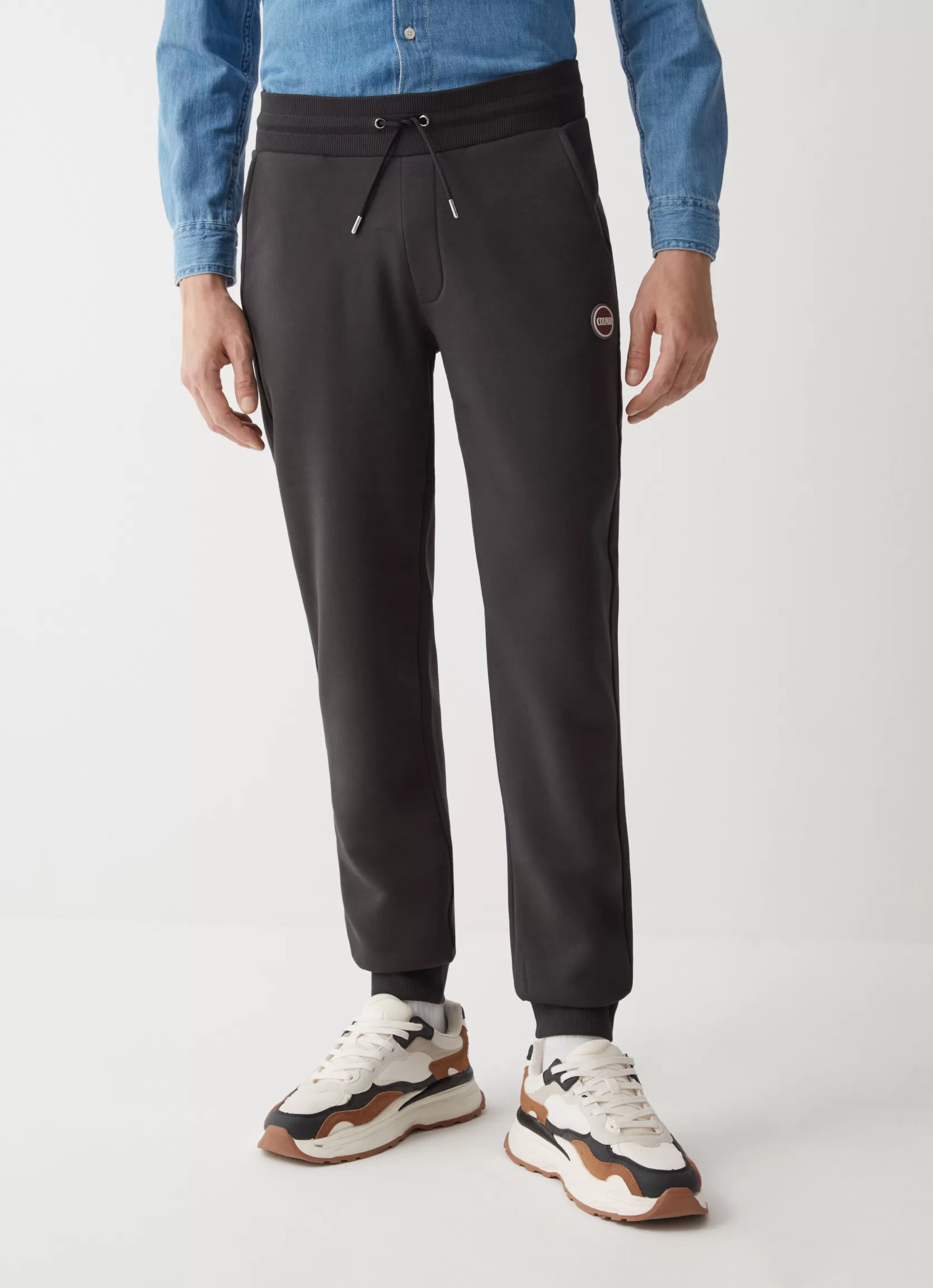 Colmar Brushed cotton blend fleece jumpsuit trousers | man Trousers
