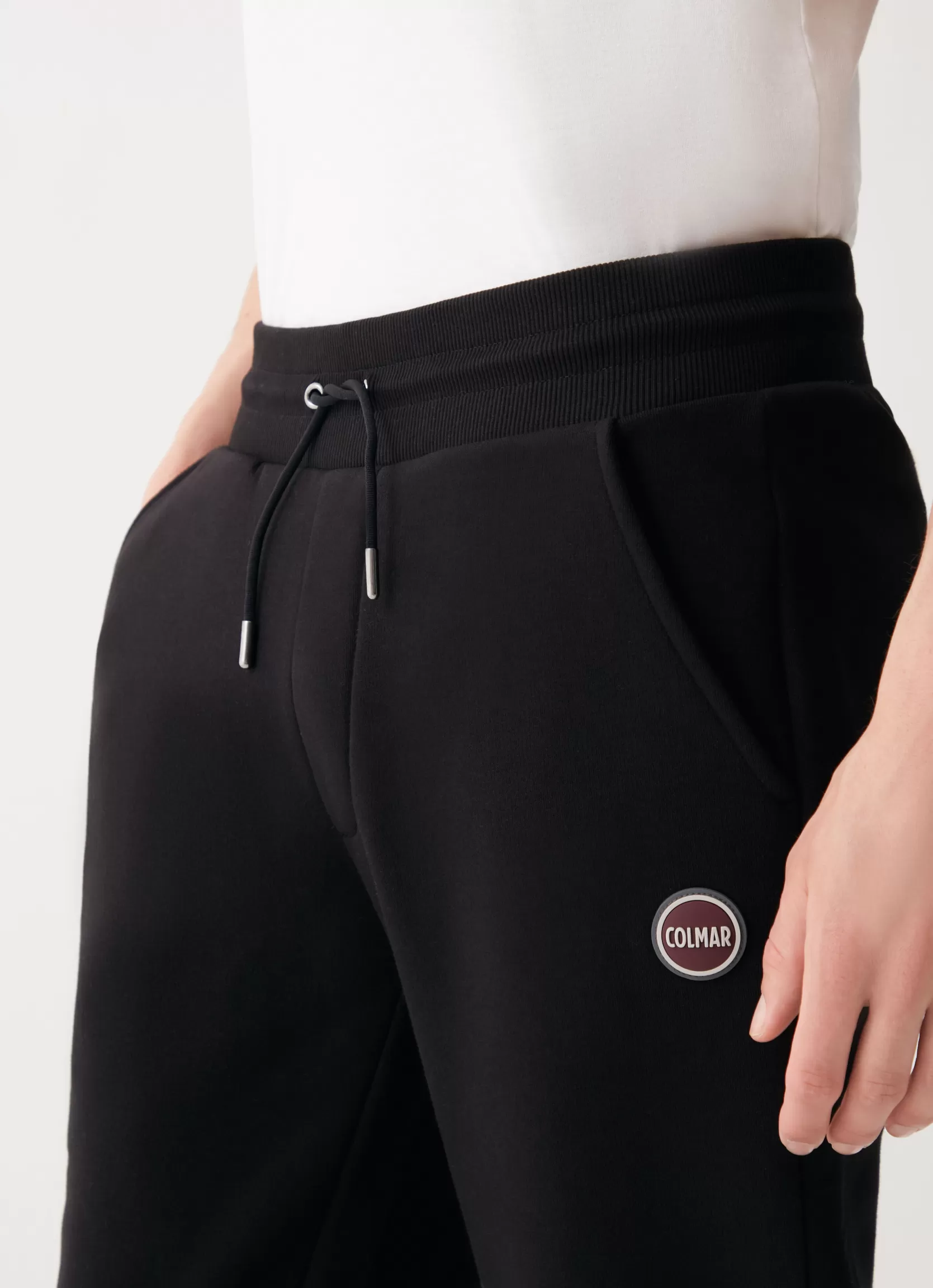 Colmar Brushed cotton blend fleece jumpsuit trousers | man Trousers