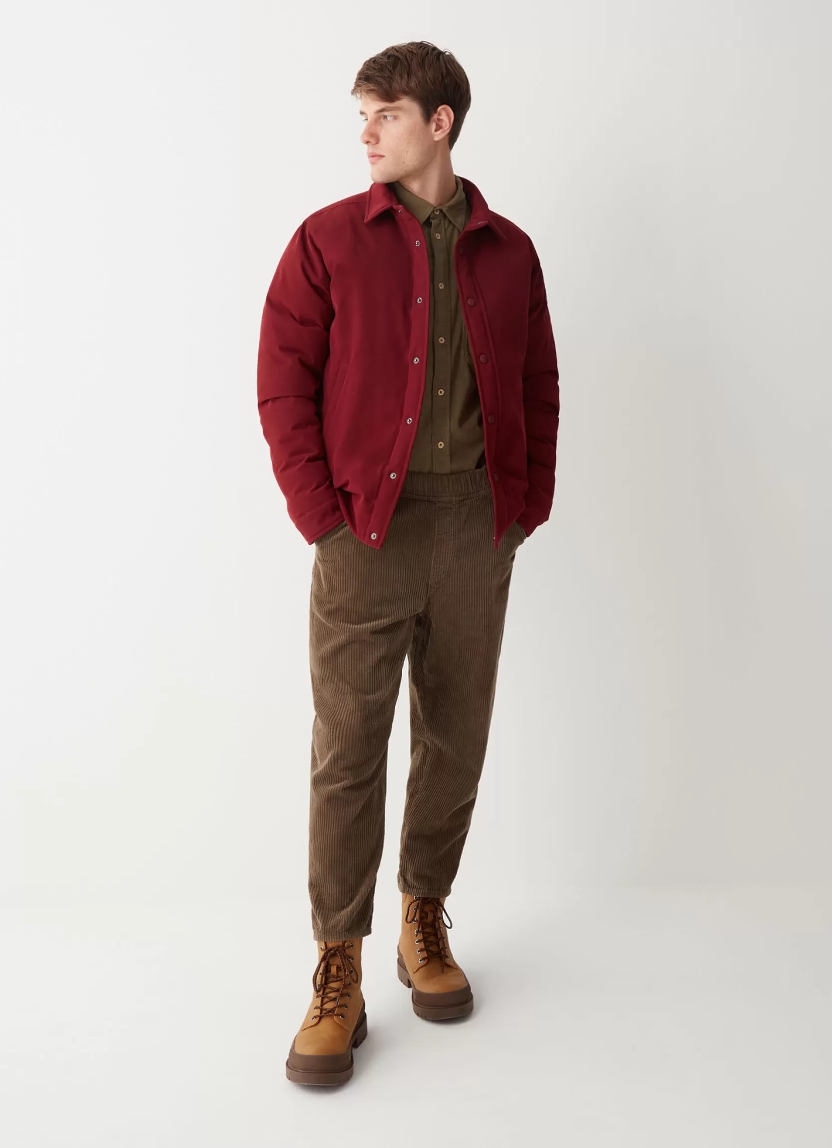 Colmar Buttoned wool effect sports jacket | man Winter Down Jackets