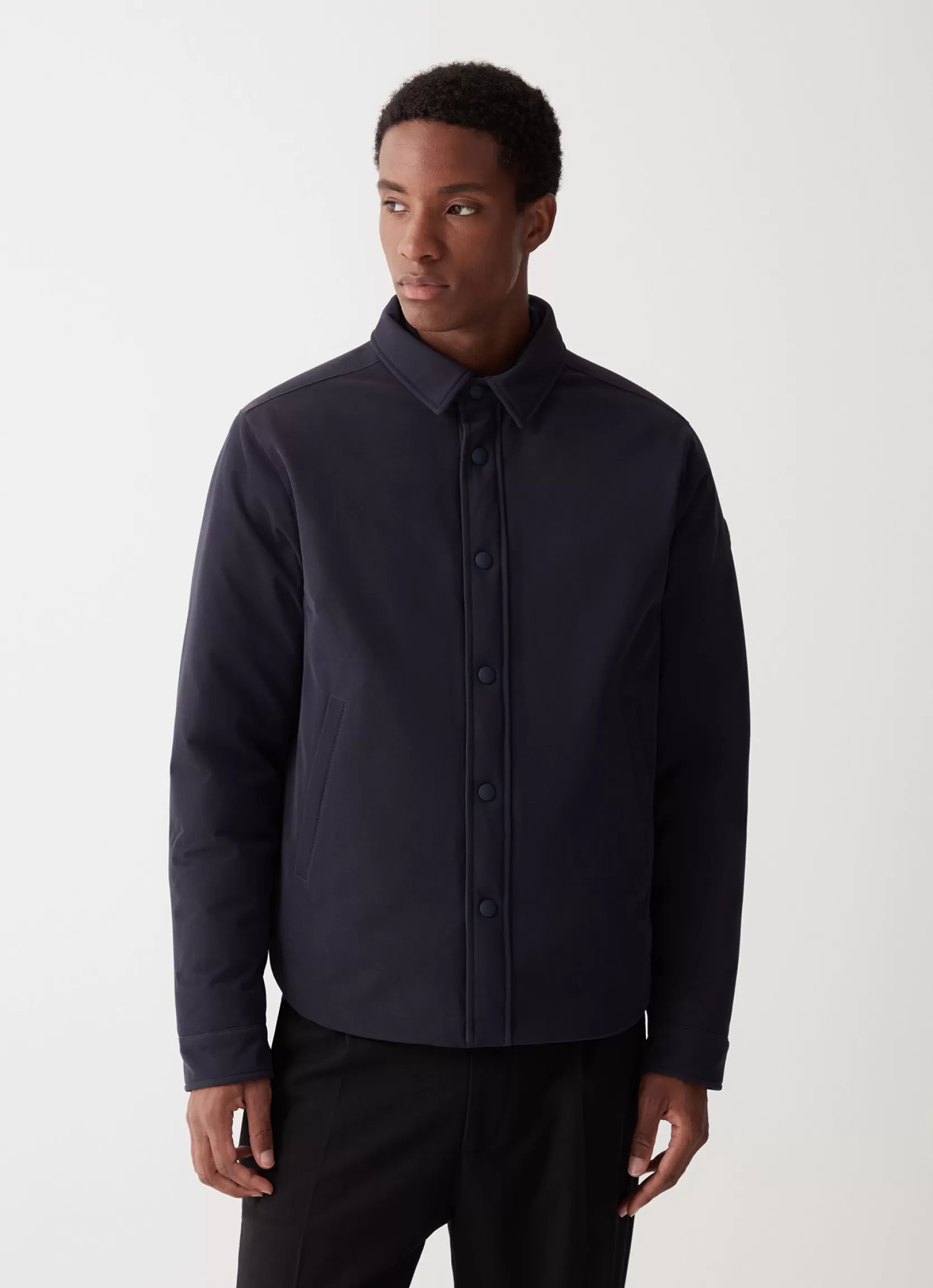 Colmar Buttoned wool effect sports jacket | man Winter Down Jackets