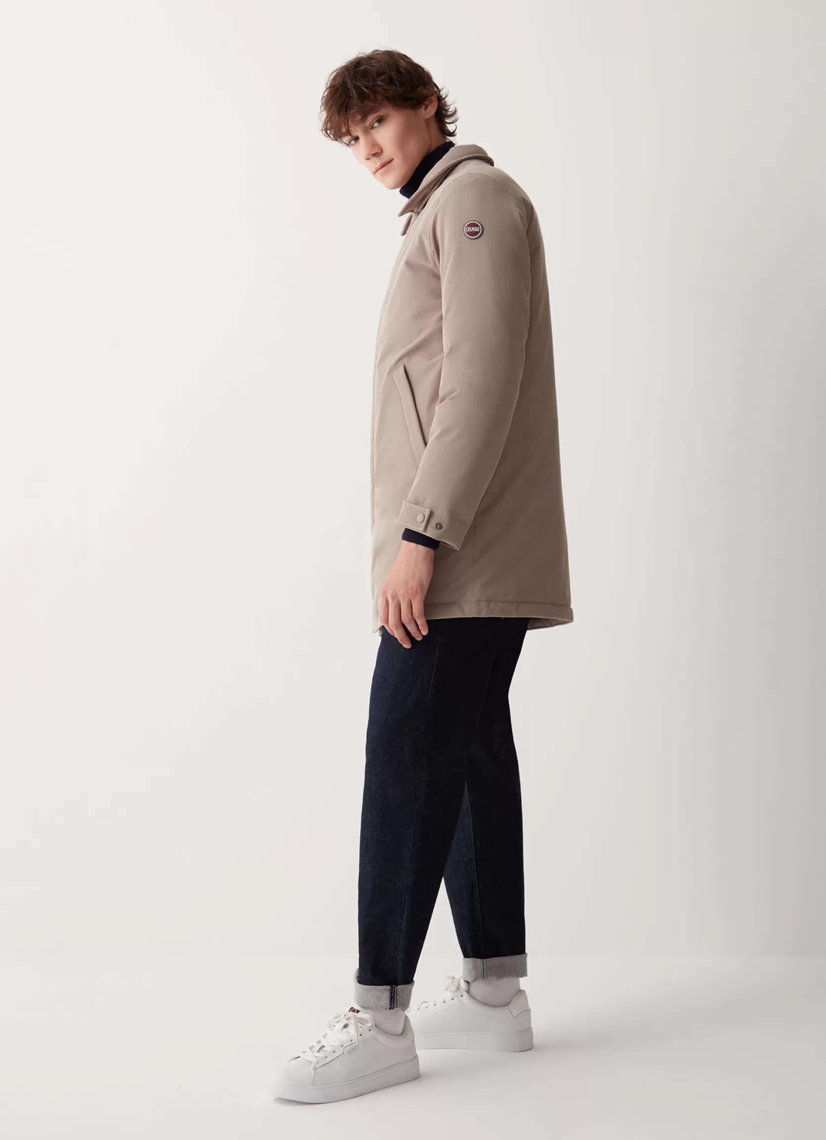 Colmar Buttoned wool-effect sports coat | man Winter Down Jackets