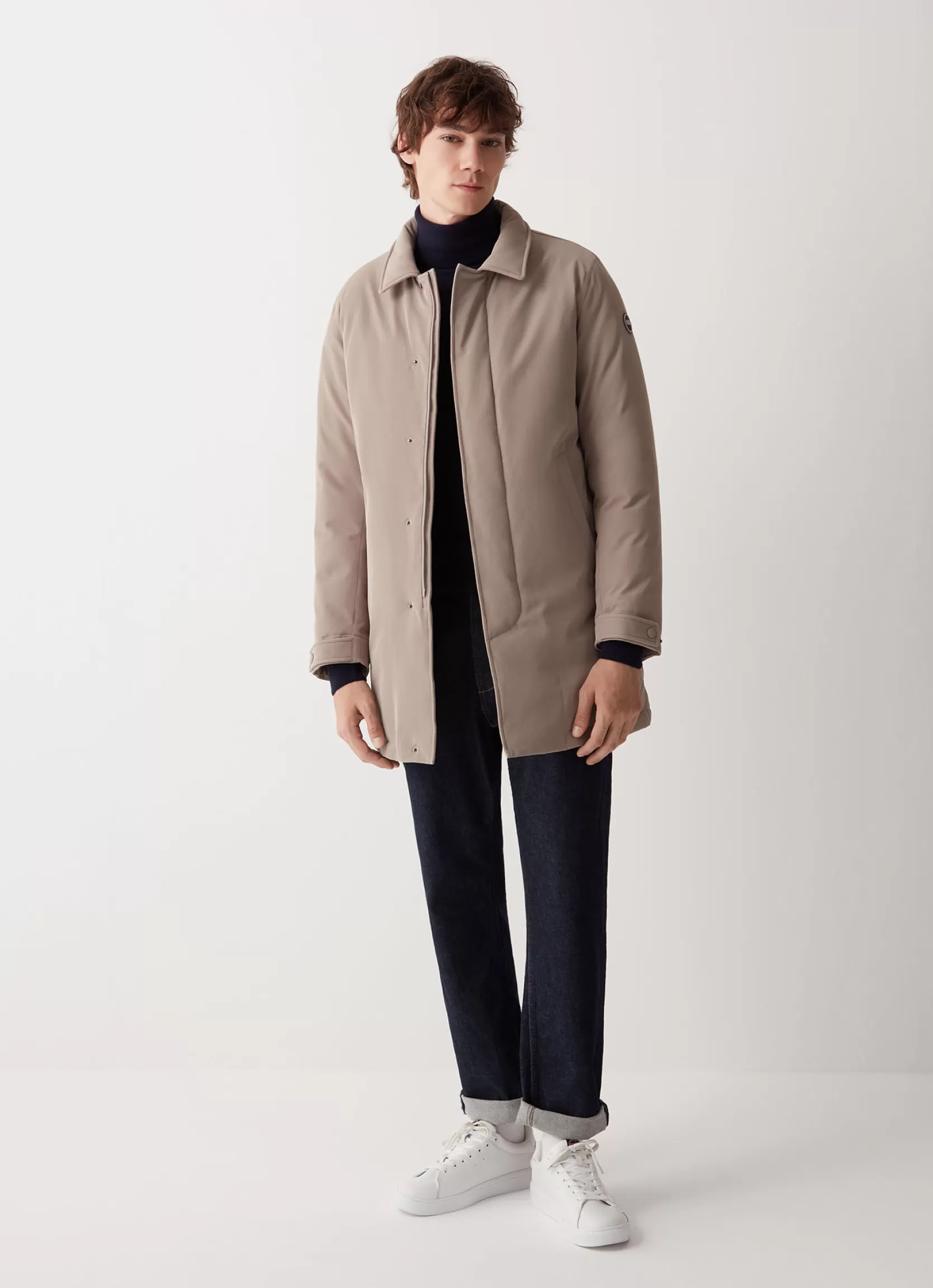 Colmar Buttoned wool-effect sports coat | man Winter Down Jackets