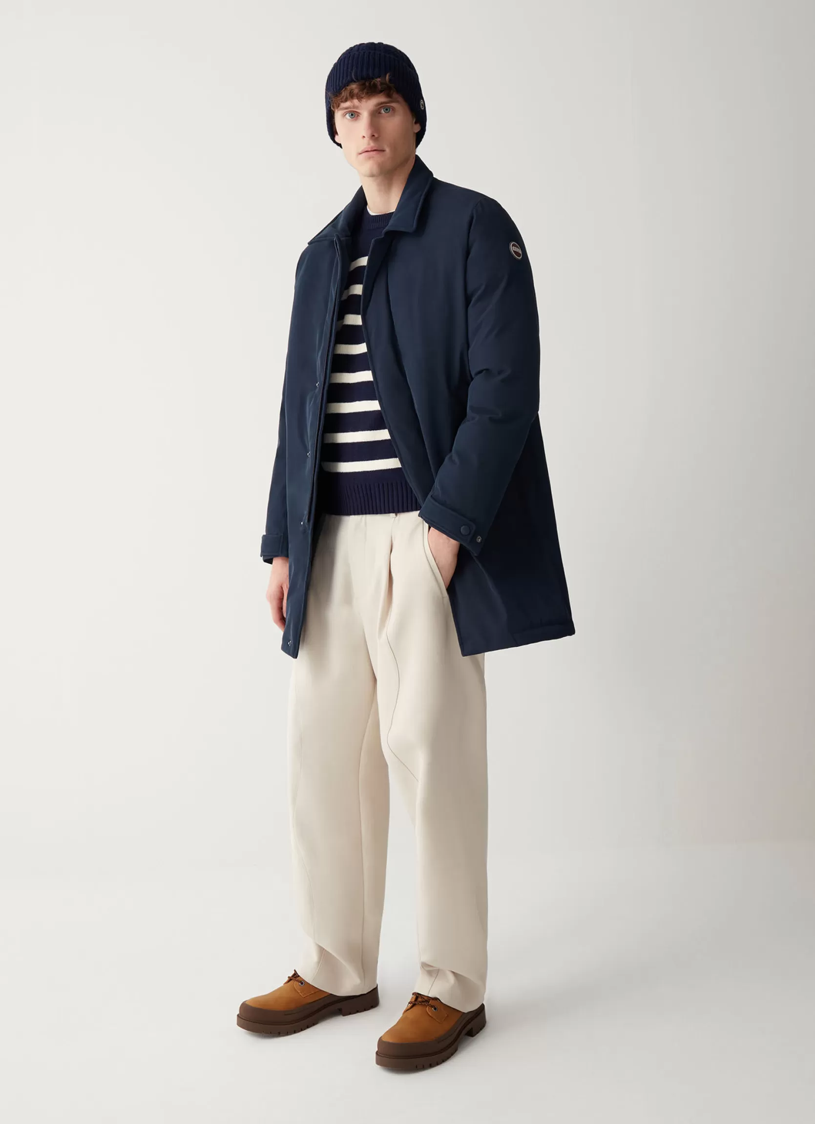 Colmar Buttoned wool-effect sports coat | man Winter Down Jackets