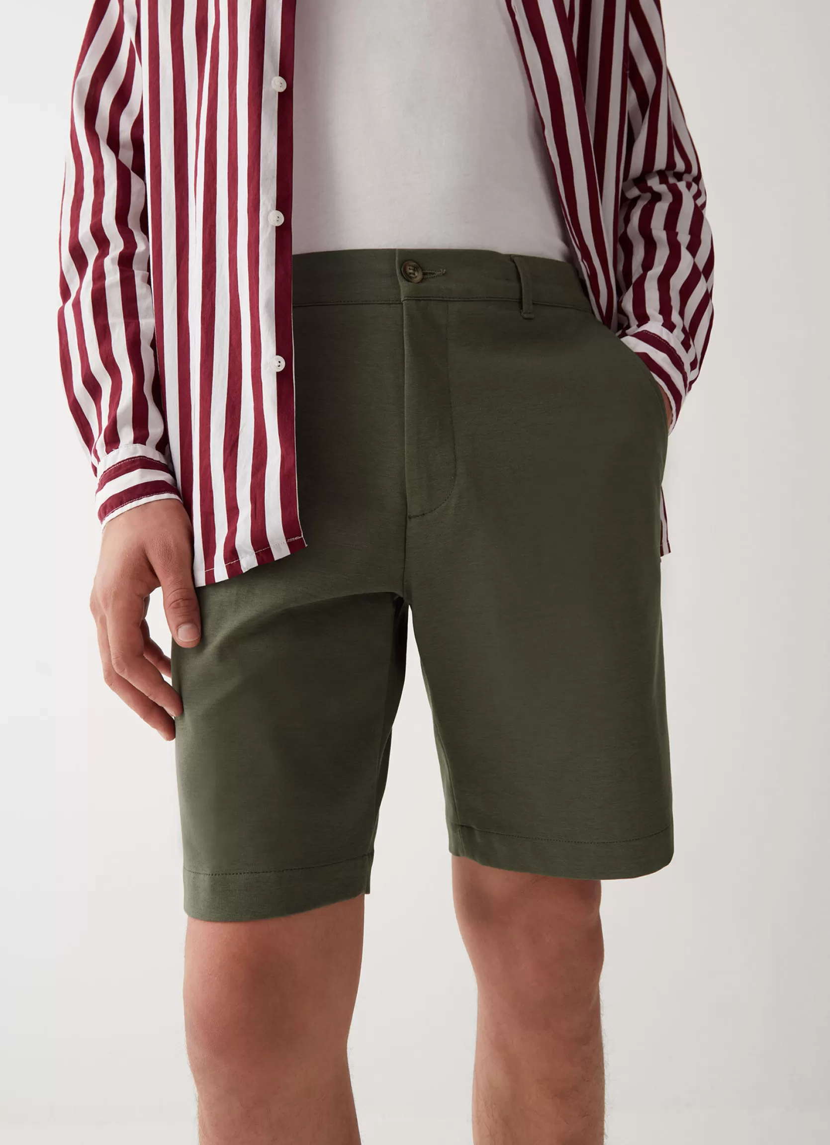 Colmar Chino style Bermuda shorts with elasticated waist | man Outlet