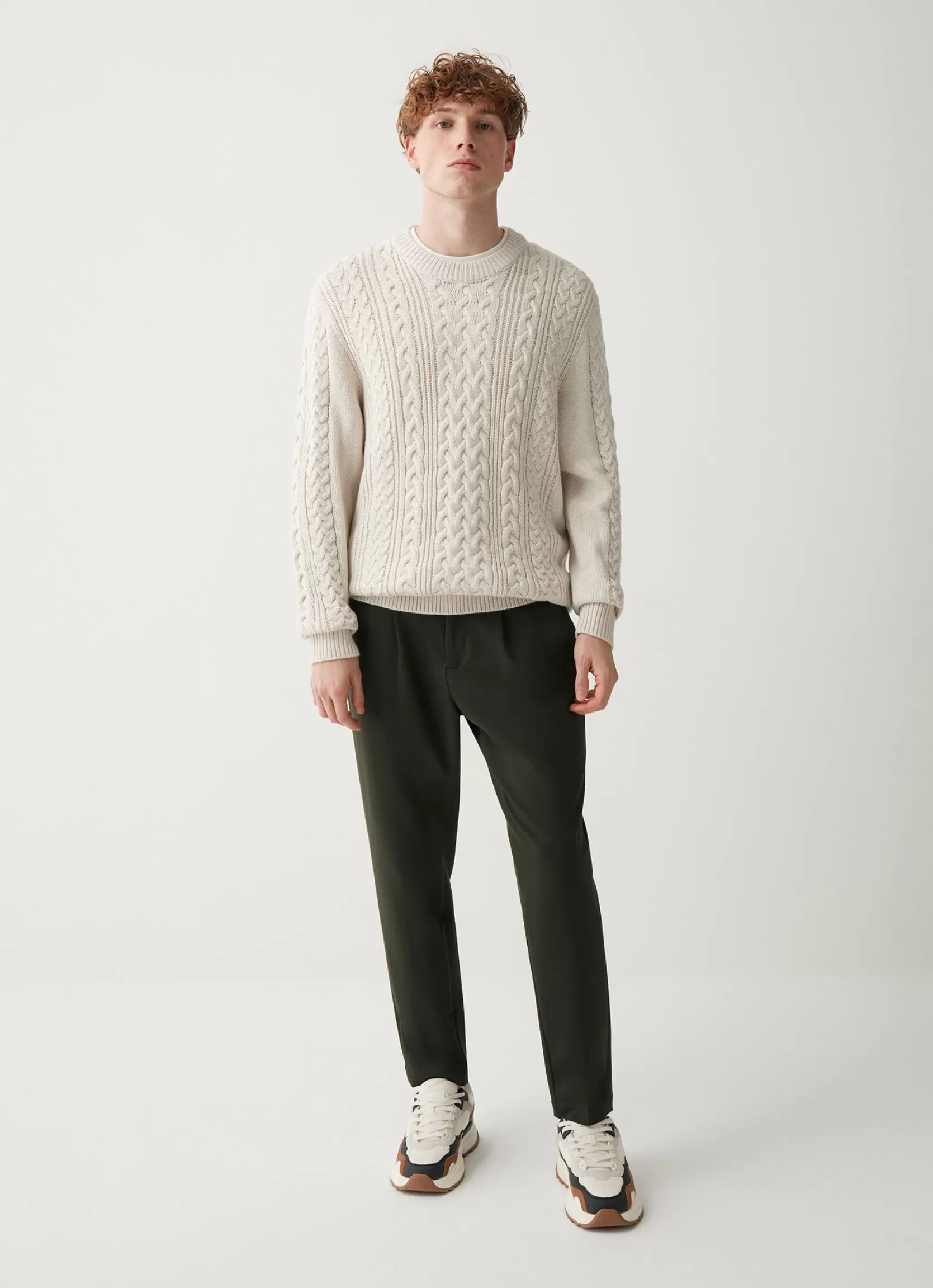 Colmar Classic trousers with front pleats | man Trousers
