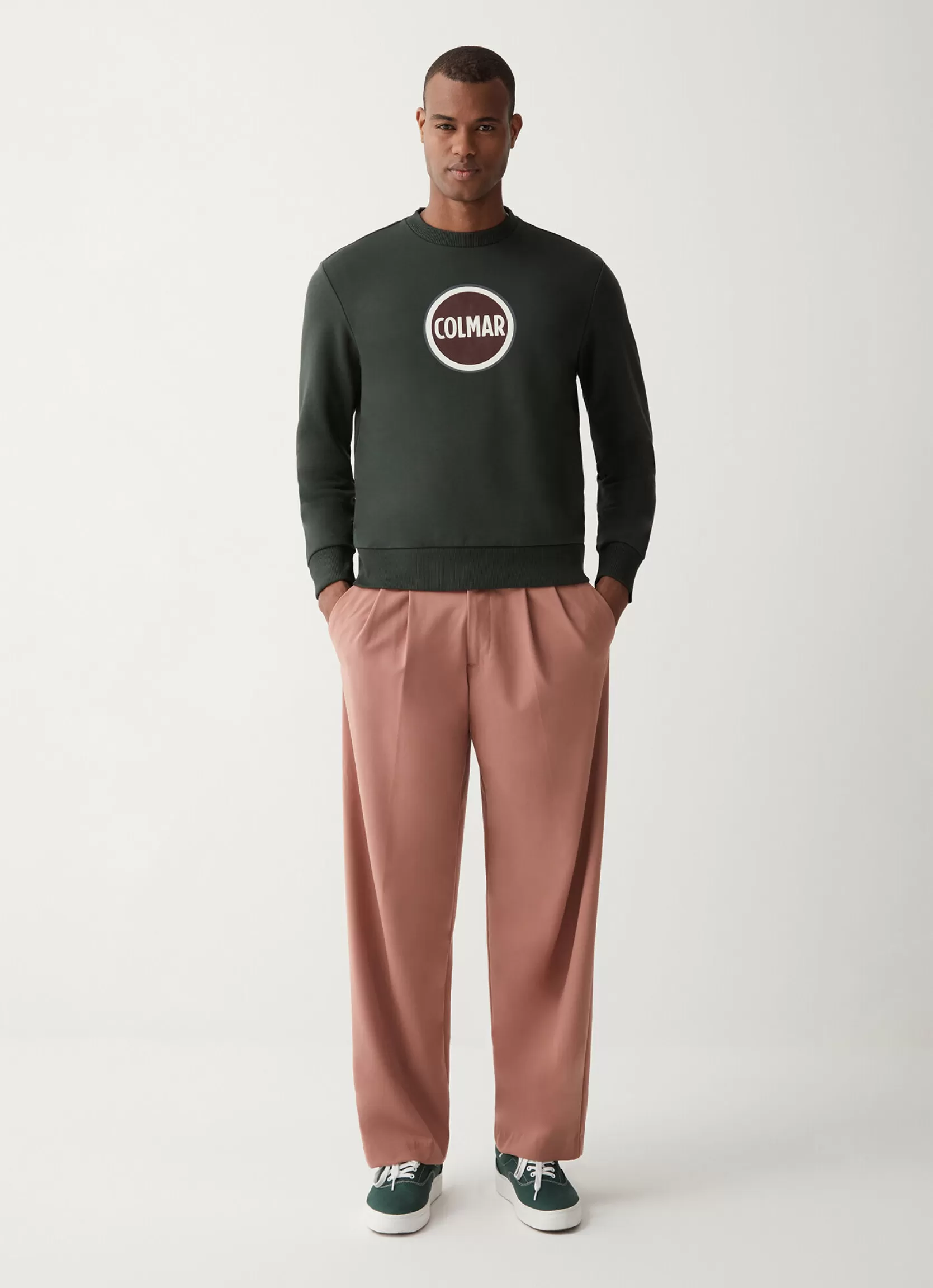 Colmar logo crew neck sweatshirt | man Outlet
