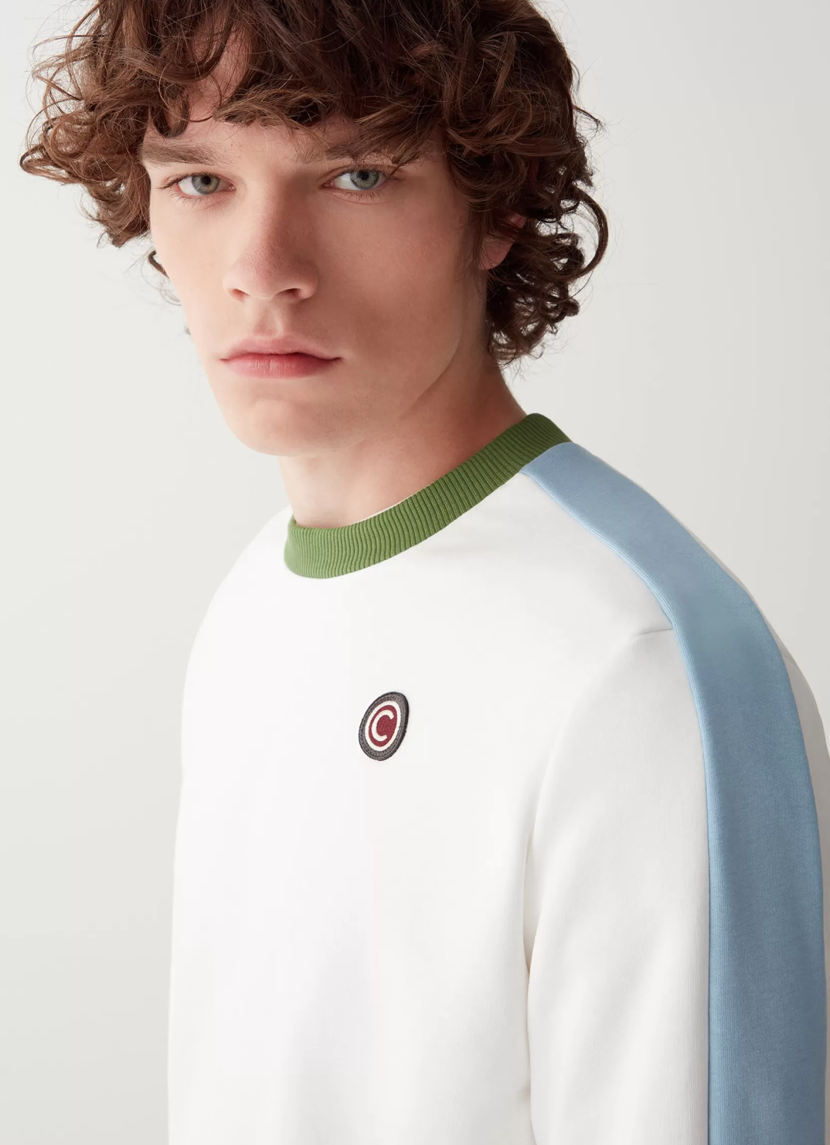 Colmar Color block round neck sweatshirt | man Outlet