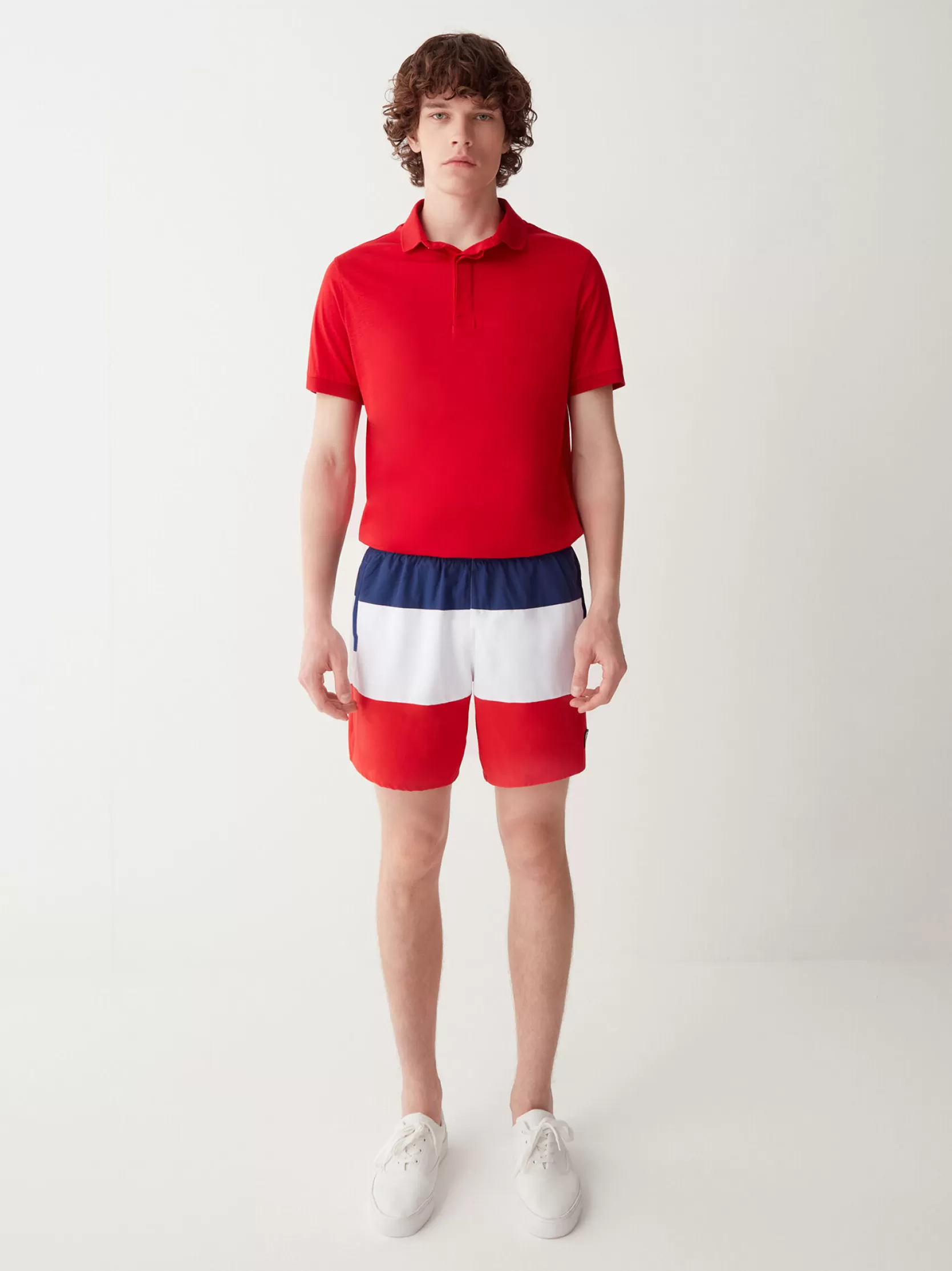 Colmar Colour block swimsuit with elasticated waist | man Outlet