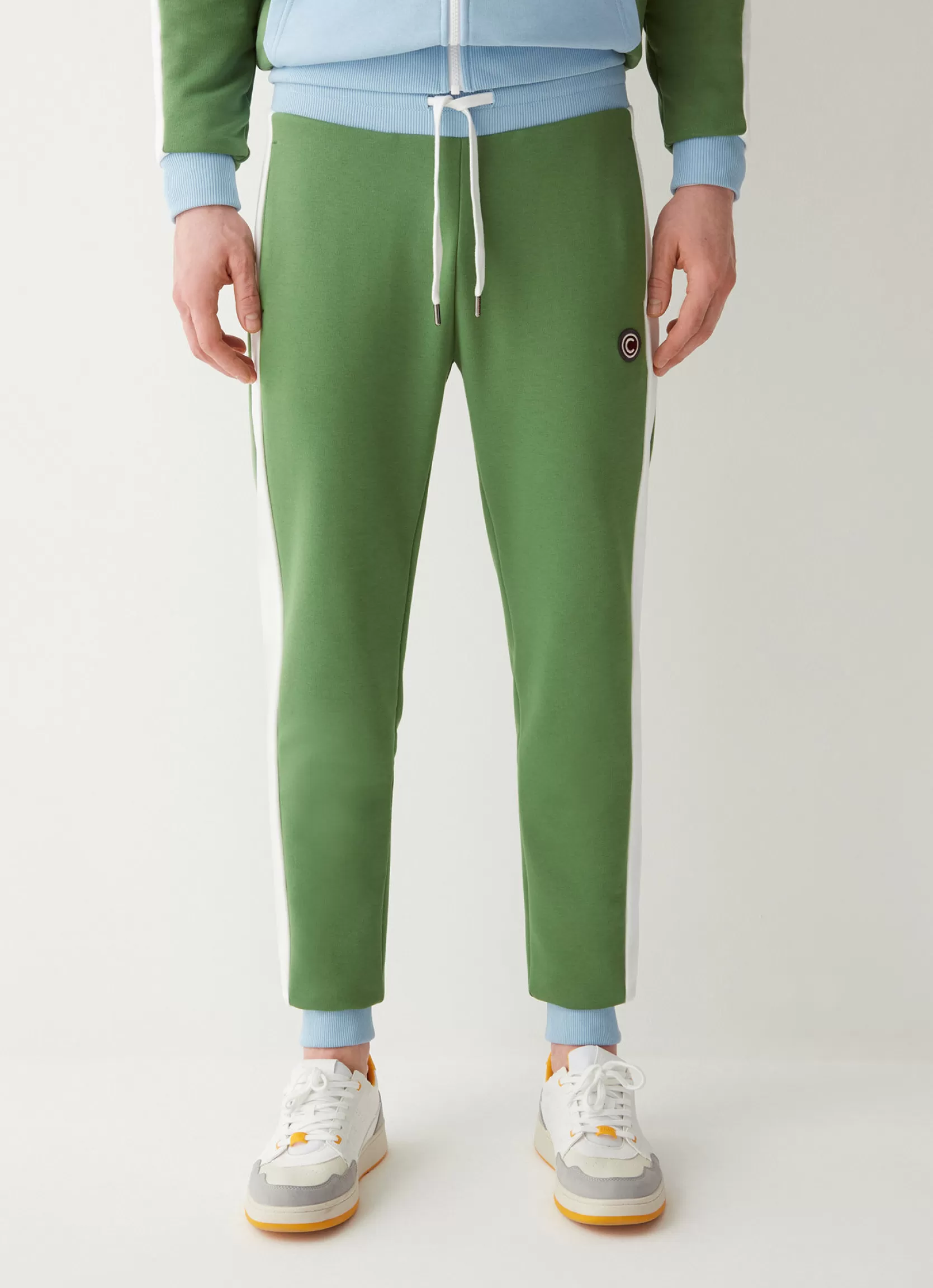 Colmar Colour block trousers with embroidered logo | man Outlet