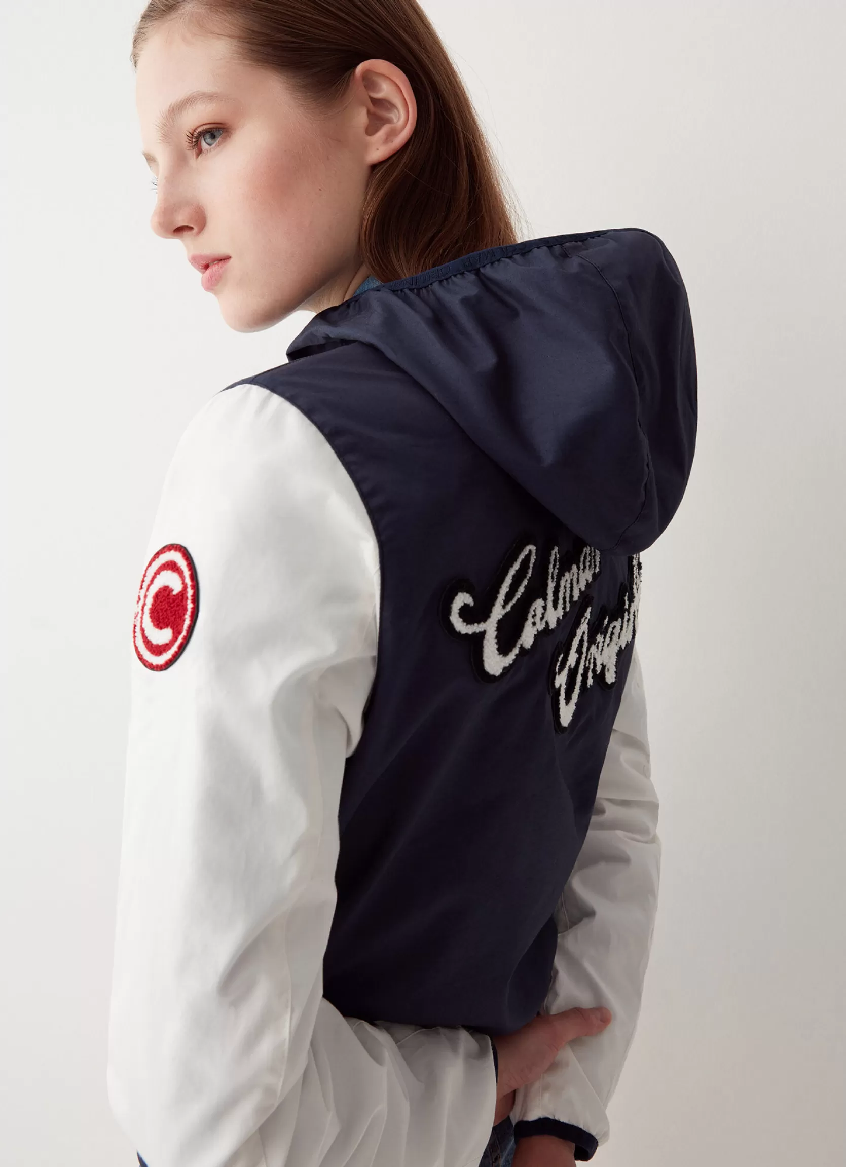 Colmar Colour block Varsity cotton jacket | woman Outlet