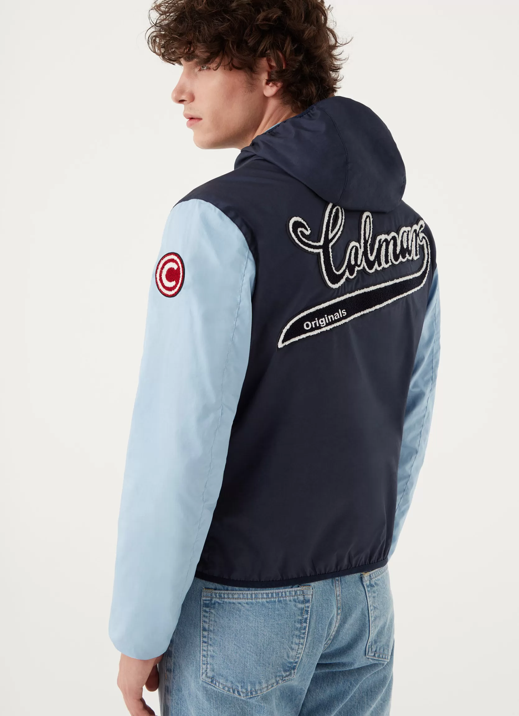 Colmar Colour block Varsity cotton jacket | man Outlet