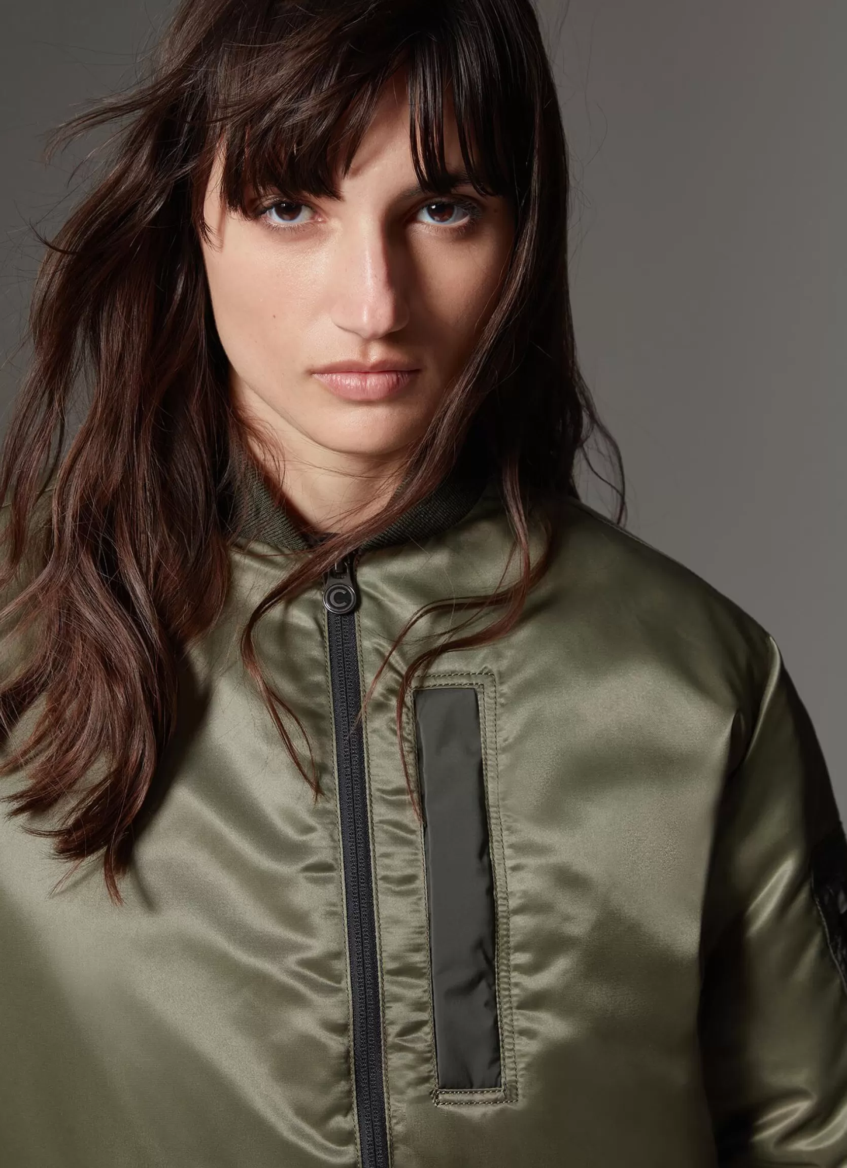 Colmar Colourblock jacket with adjustable hem | woman Colmar Revolution | Winter Down Jackets