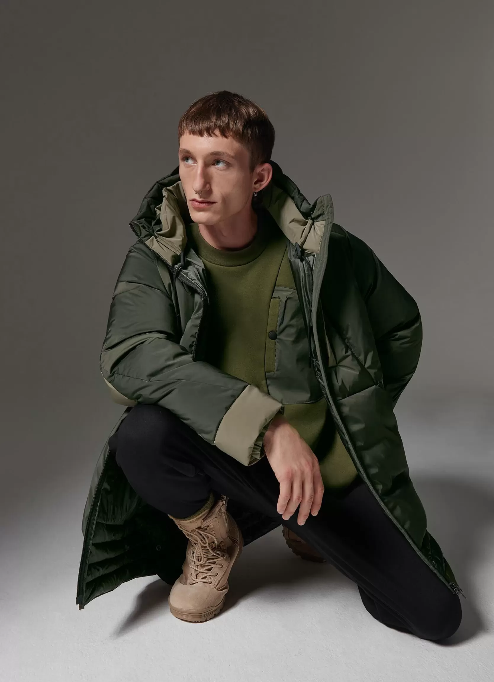 Colmar Colourblock parka in 3-layer fabric | man Colmar Revolution | Winter Down Jackets