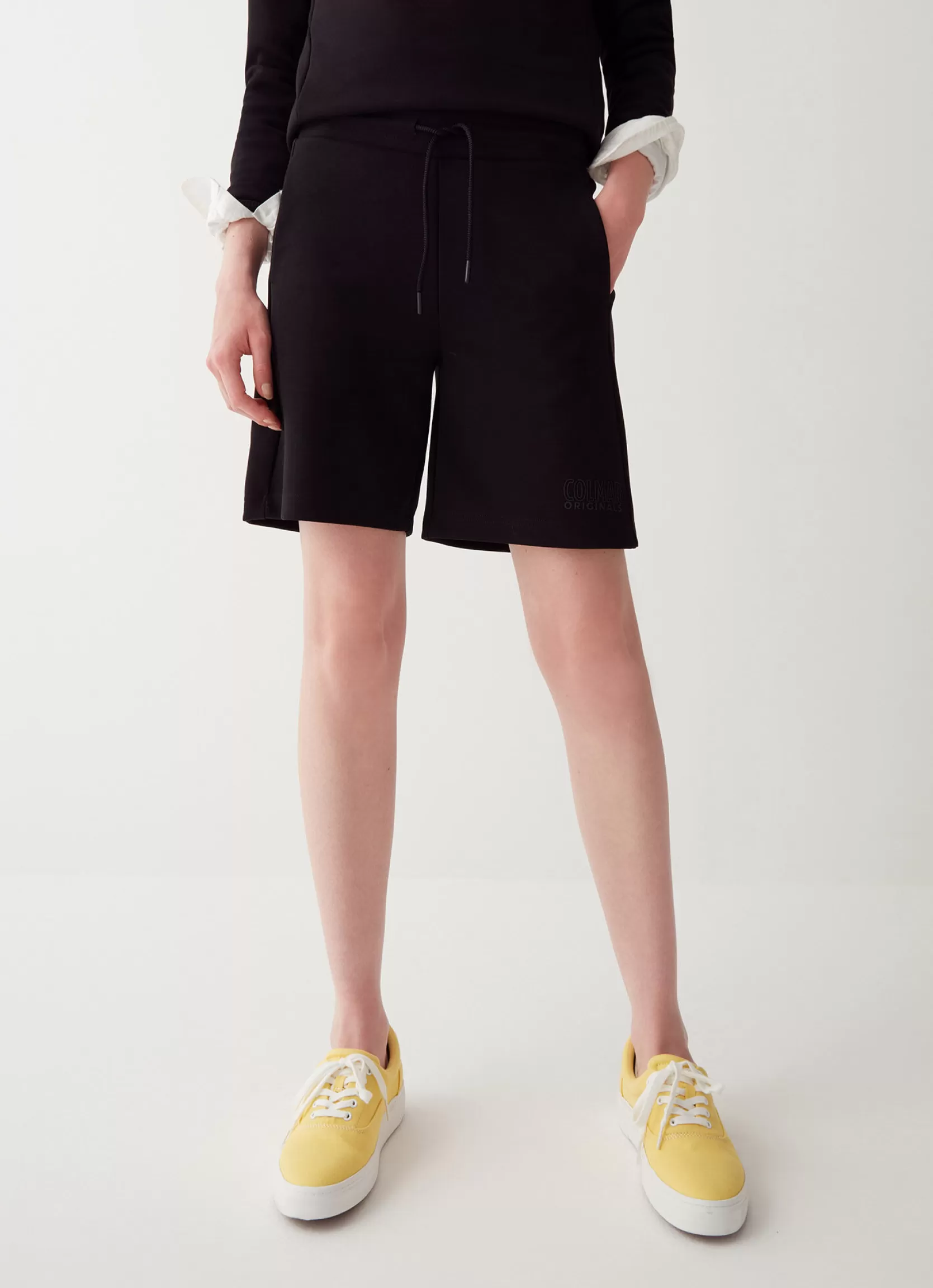 Colmar Cotton blend interlock Bermuda shorts | woman Outlet