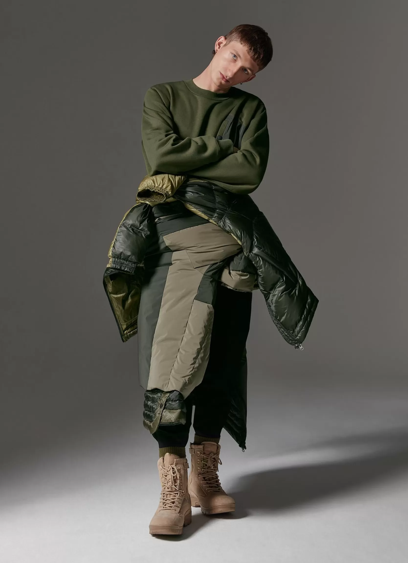 Colmar Cotton blend sweatshirt with maxi pocket | man Colmar Revolution | Sweatshirts