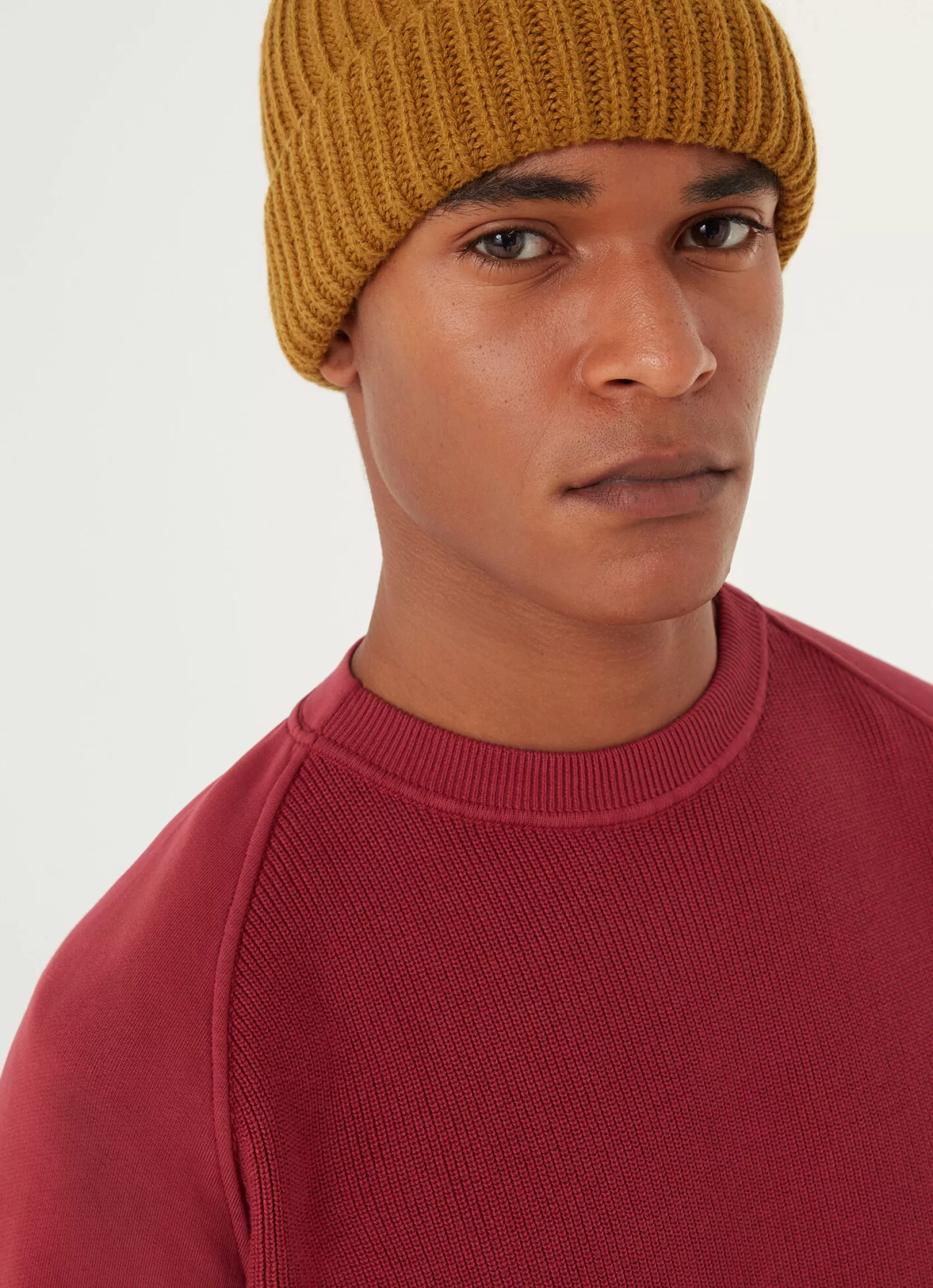 Colmar Cotton fleece sweater with raglan sleeves | man Outlet