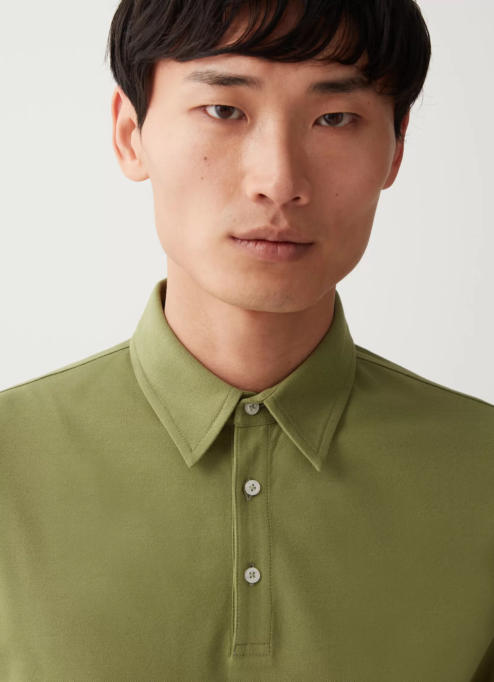 Colmar Cotton piquet stretch long-sleeved polo shirt | man T-shirts and Polo Shirts