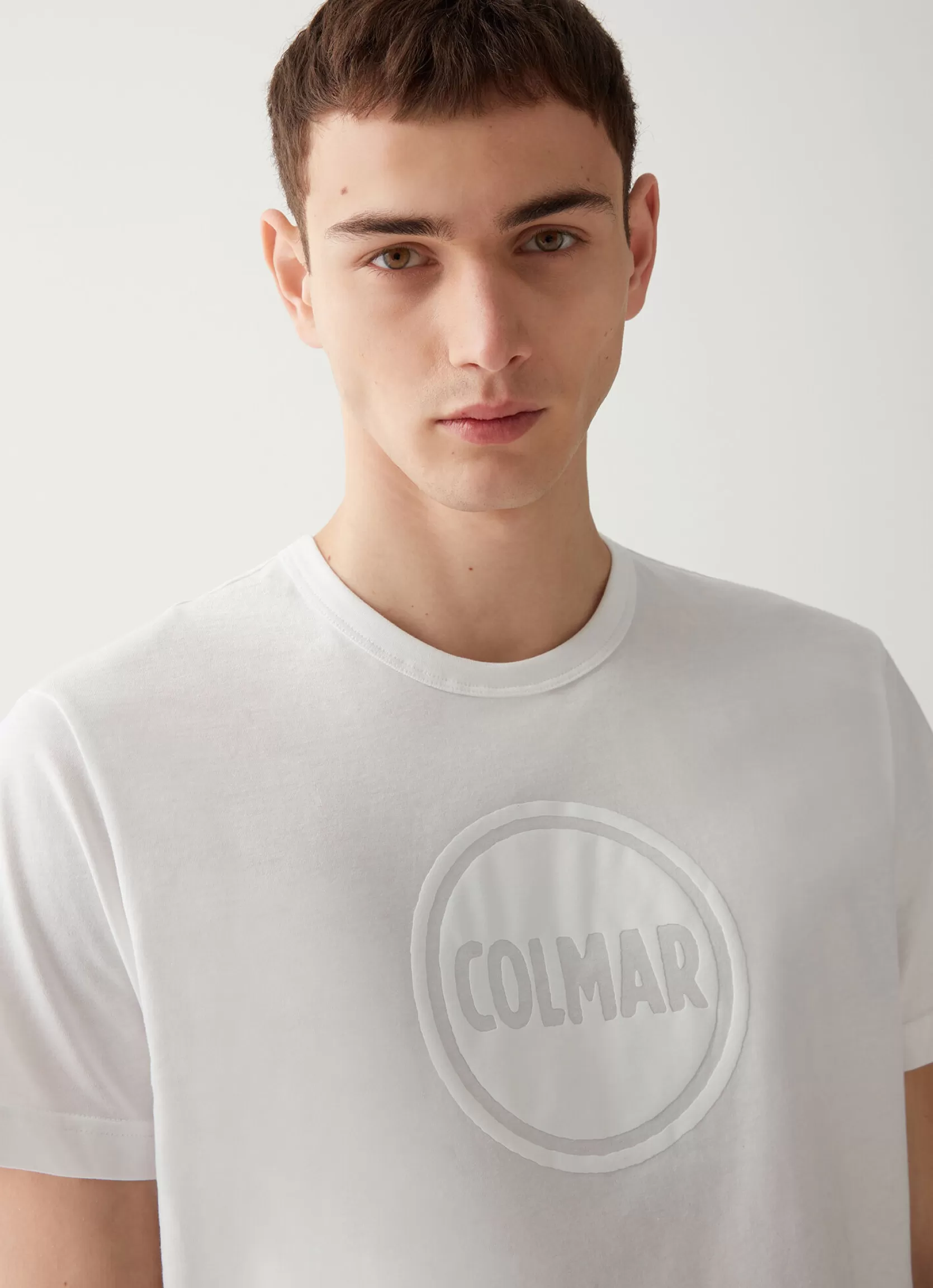 Colmar Cotton T-shirt with one-color print | man Outlet