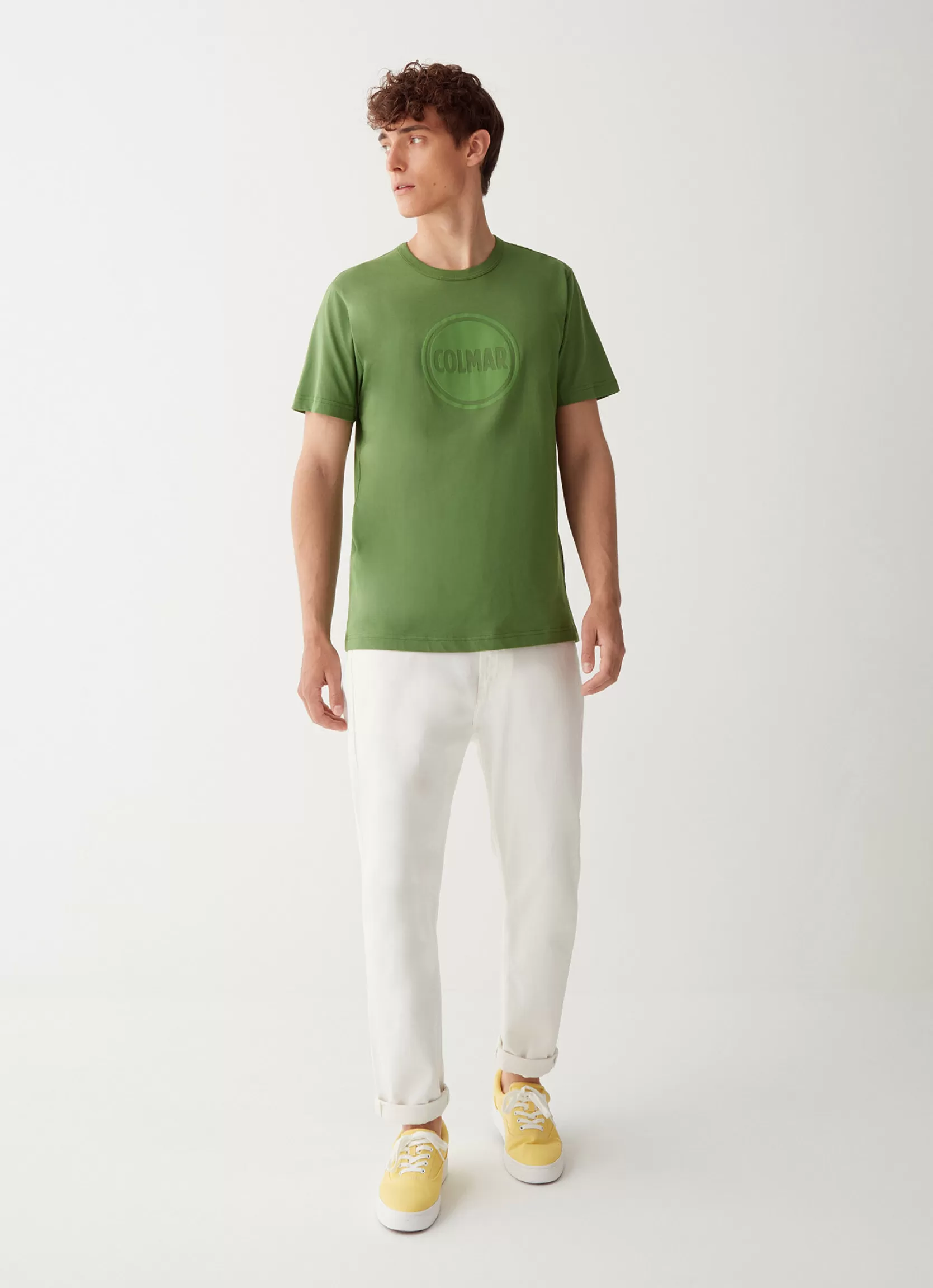 Colmar Cotton T-shirt with one-color print | man Outlet