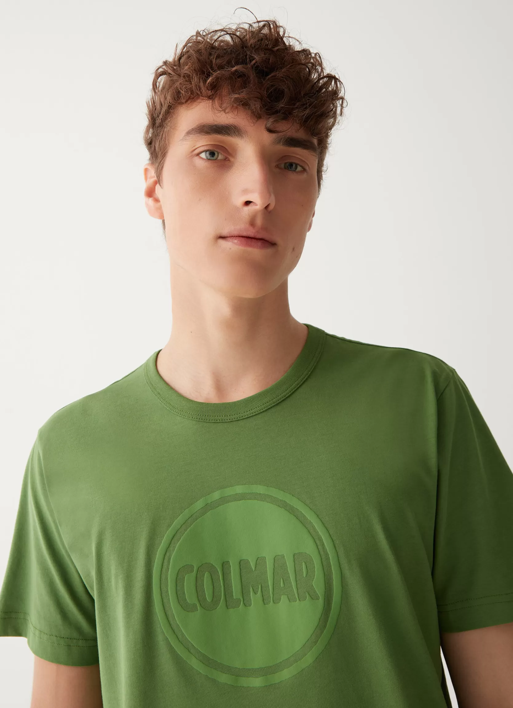 Colmar Cotton T-shirt with one-color print | man Outlet