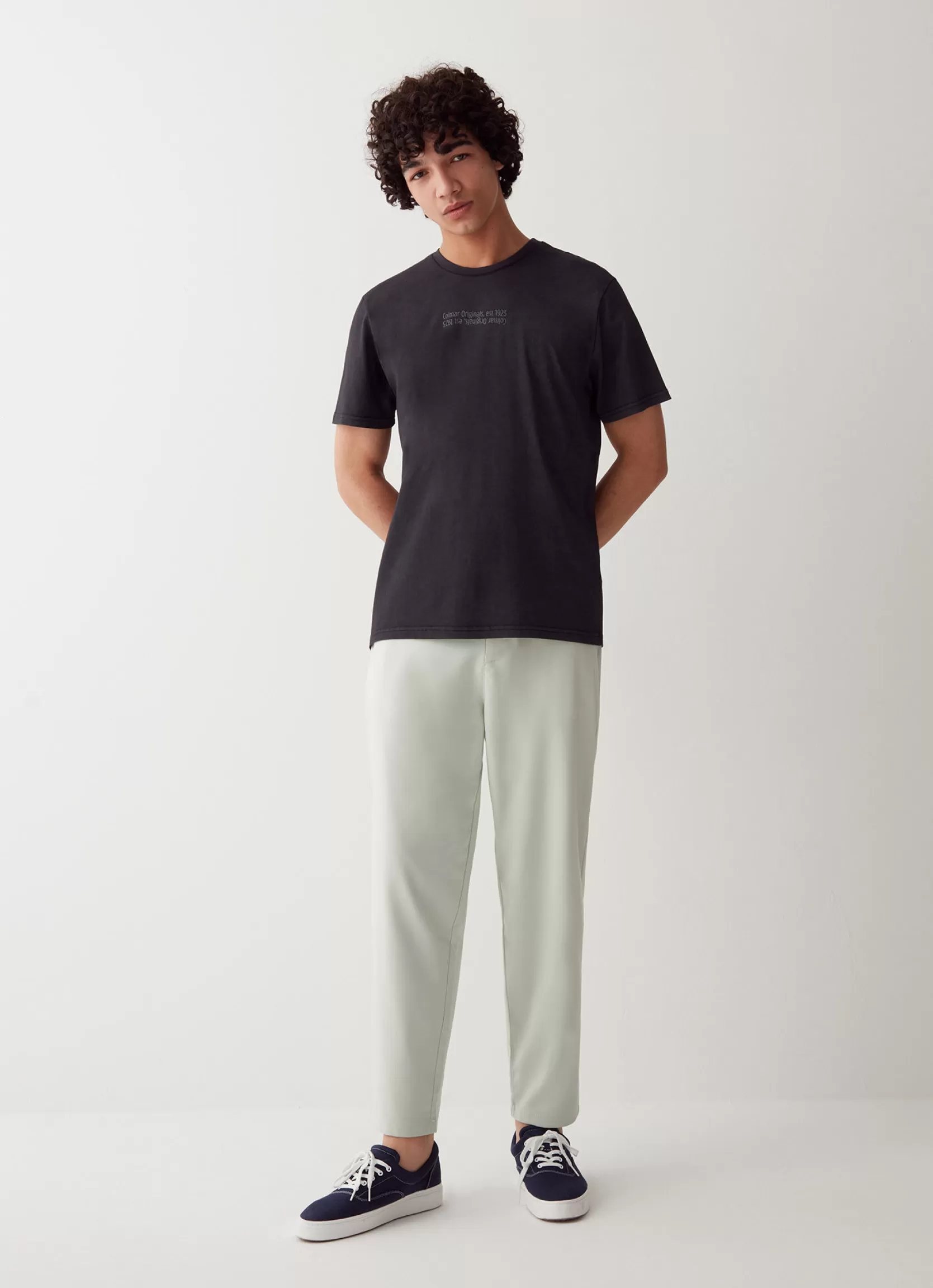 Colmar Cotton T-shirt with overdyed print | man Outlet