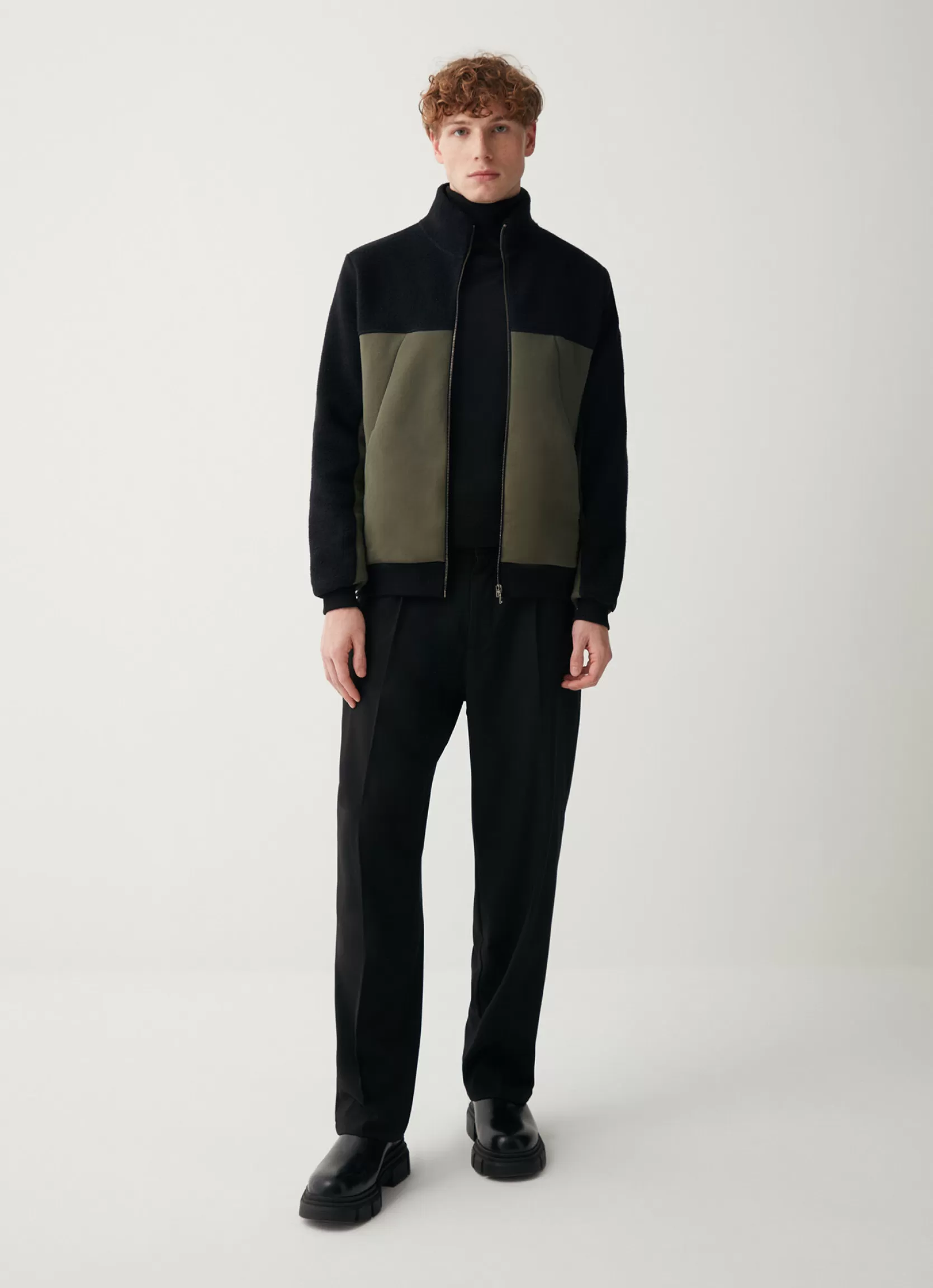 Colmar Cotton-blend full-zip sweatshirt | man Sweatshirts