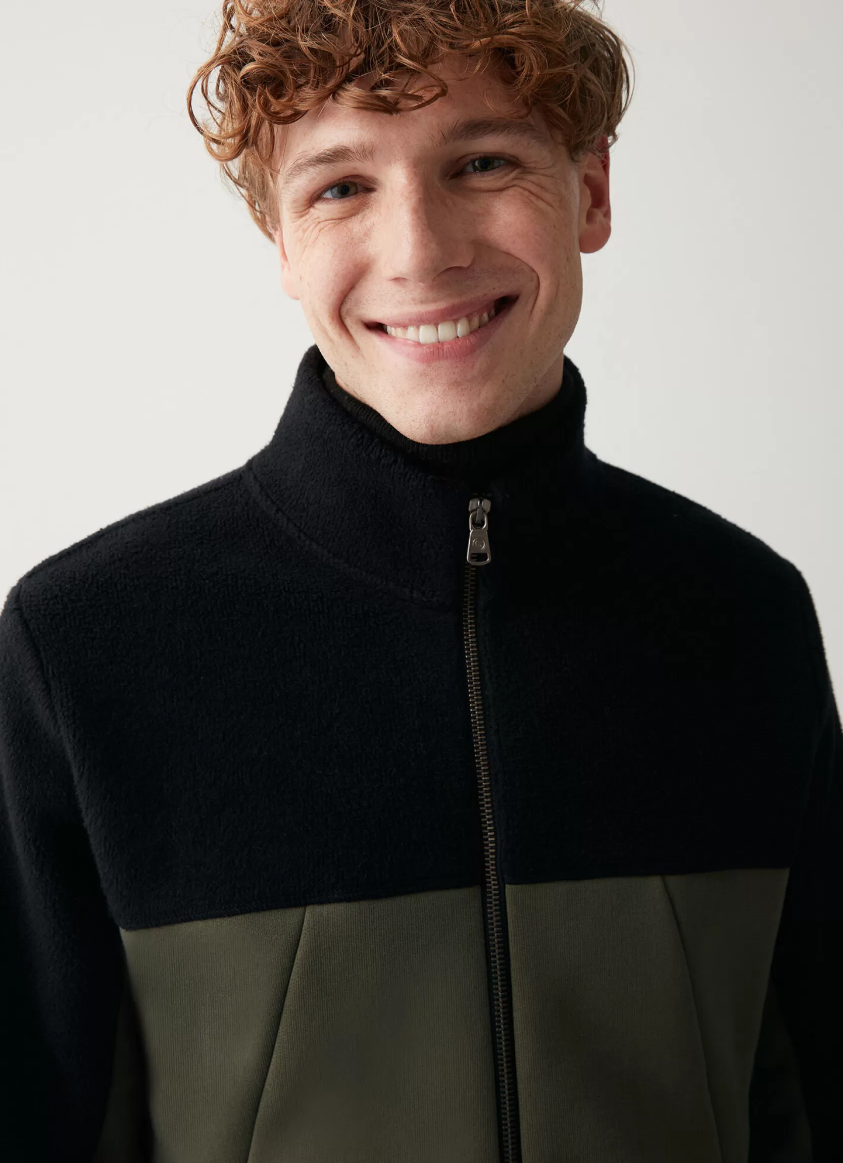 Colmar Cotton-blend full-zip sweatshirt | man Sweatshirts