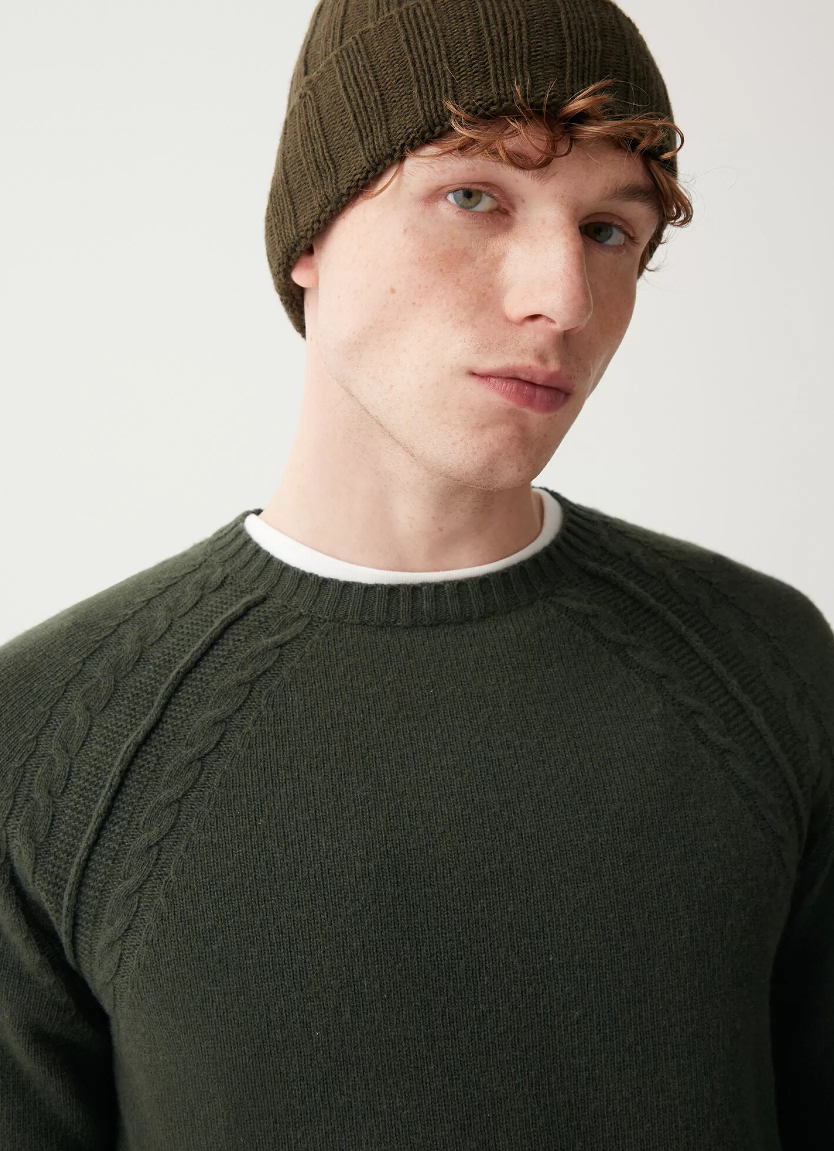 Colmar Crew-neck cashmere blend jumper | man Pullovers