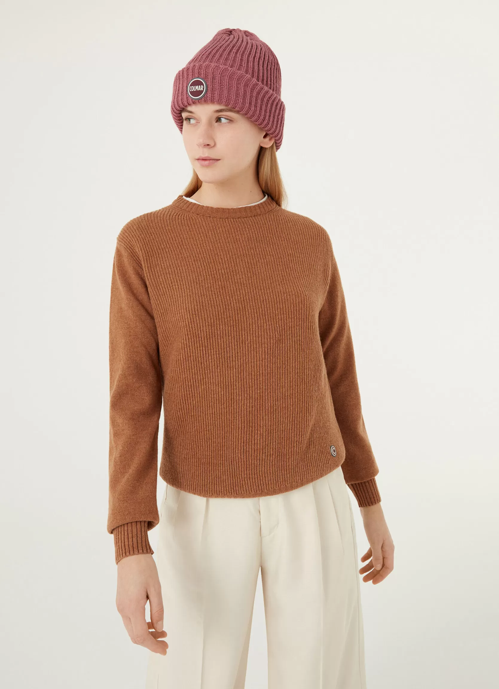 Colmar Crew-neck merino wool jumper | woman Outlet