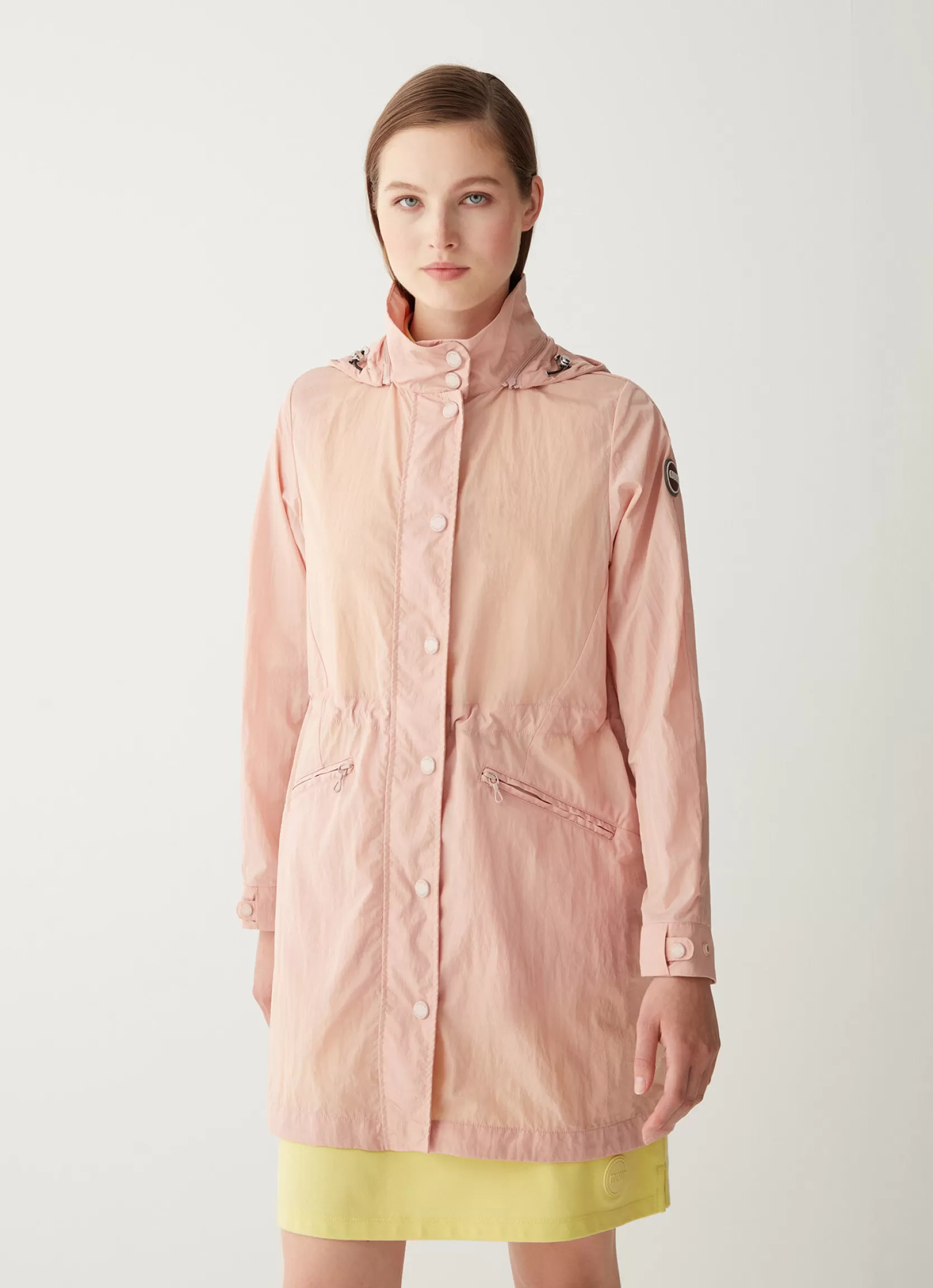 Colmar Crinkle fabric jacket with hood | woman Outlet