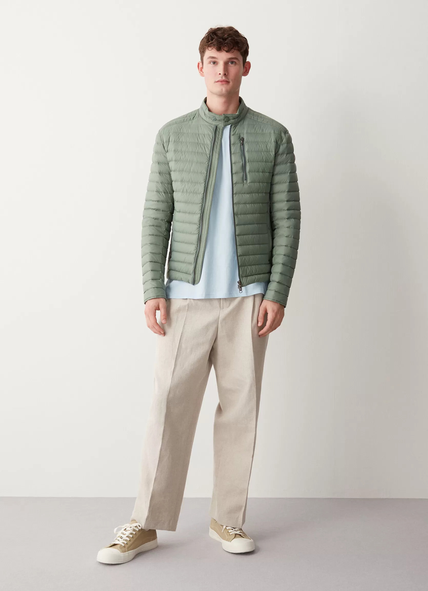 Colmar Down biker jacket | man Lightweight Down Jackets