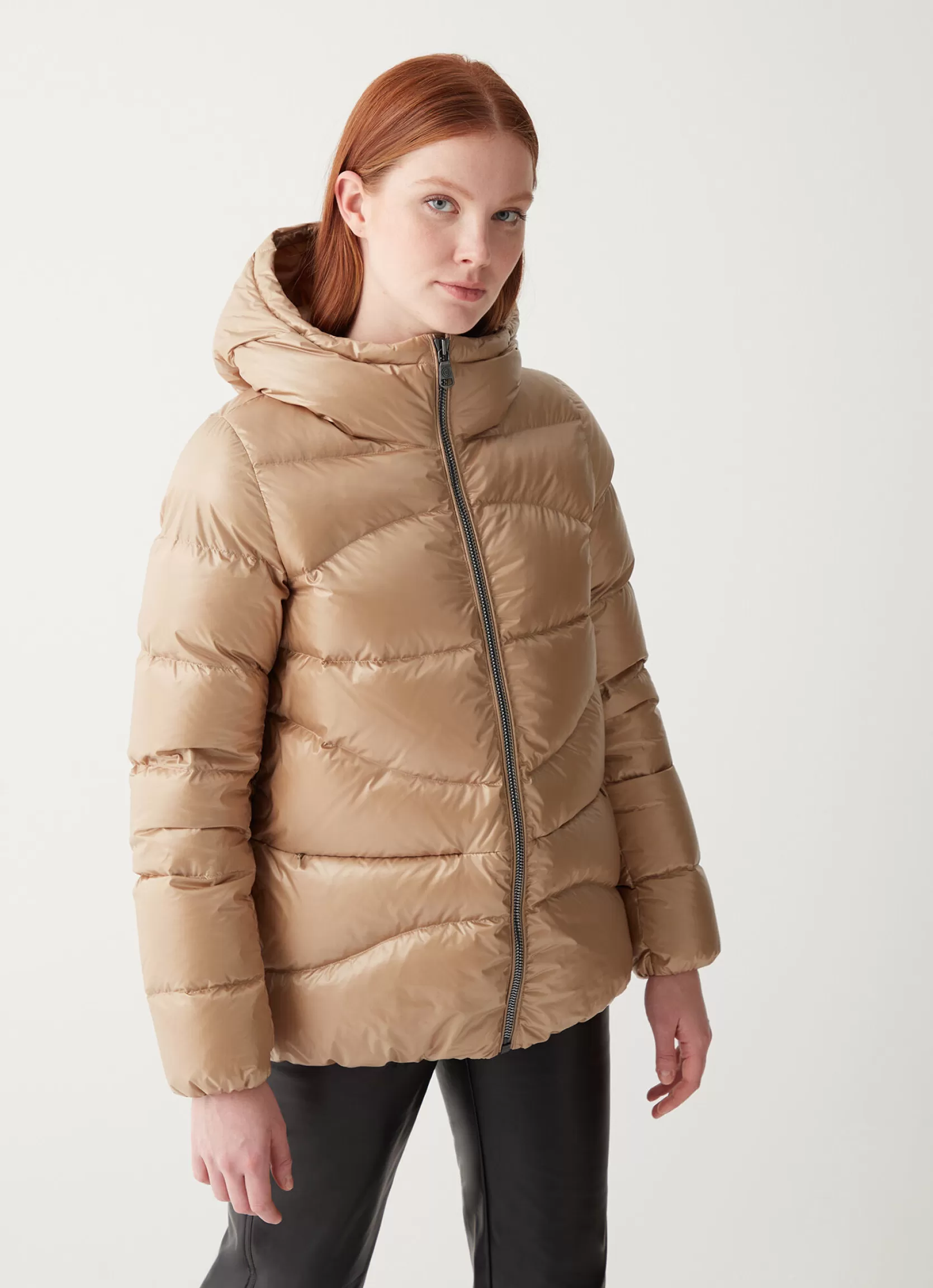 Colmar Down jacket with cuffs and elasticated hem | woman Winter Down Jackets