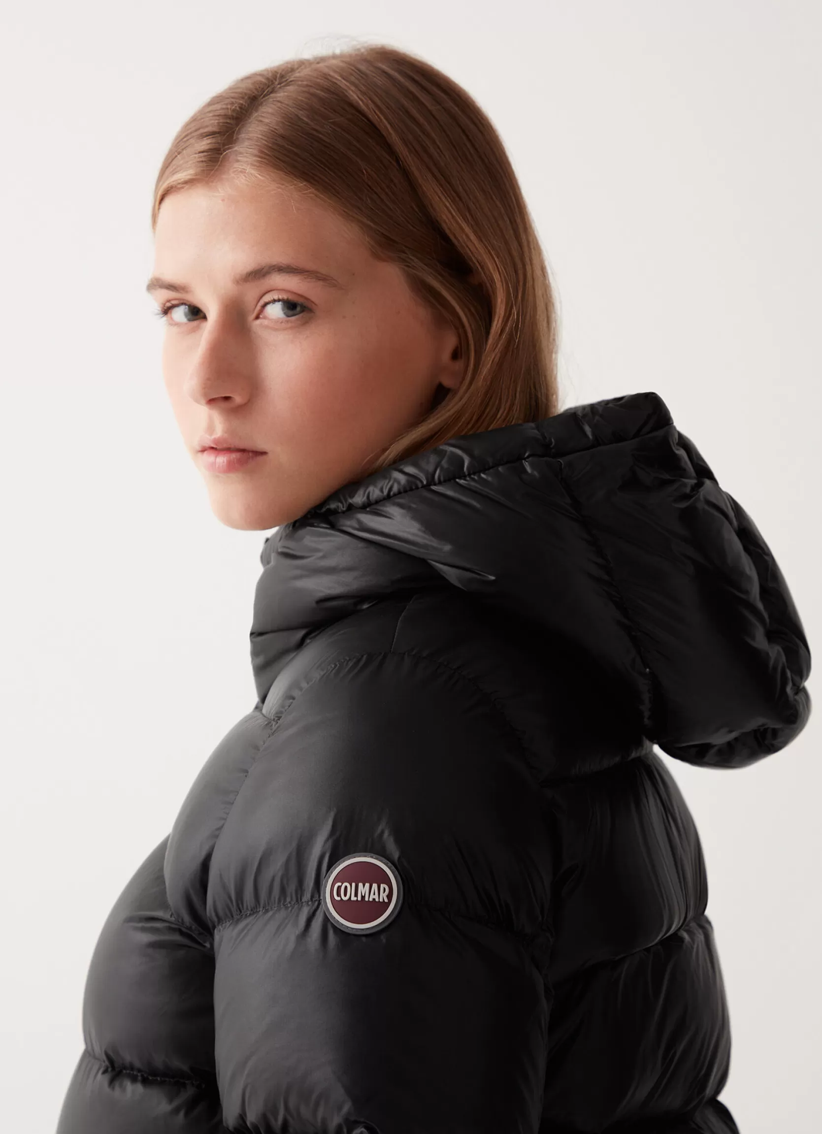 Colmar Down jacket with cuffs and elasticated hem | woman Winter Down Jackets