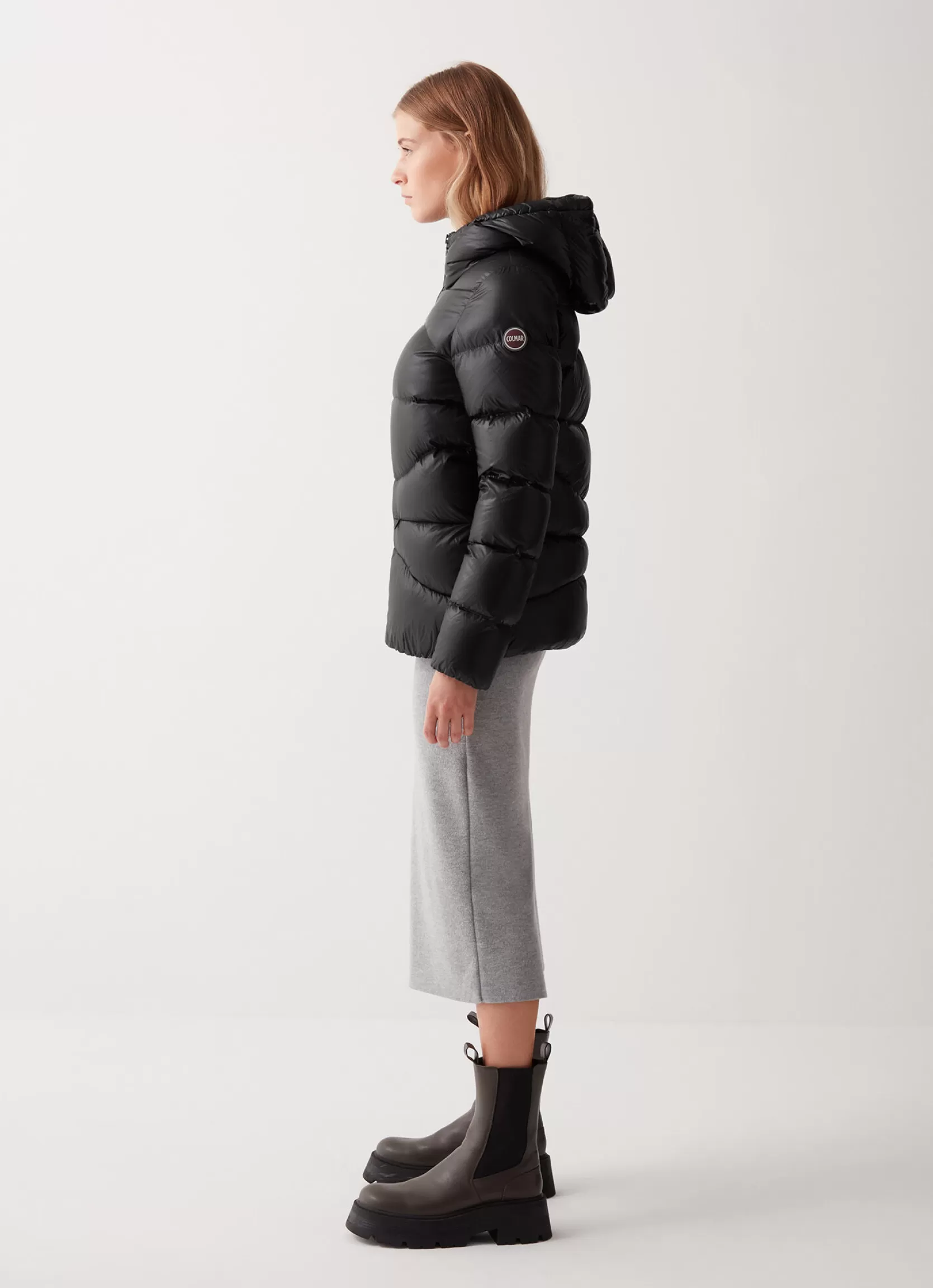 Colmar Down jacket with cuffs and elasticated hem | woman Winter Down Jackets