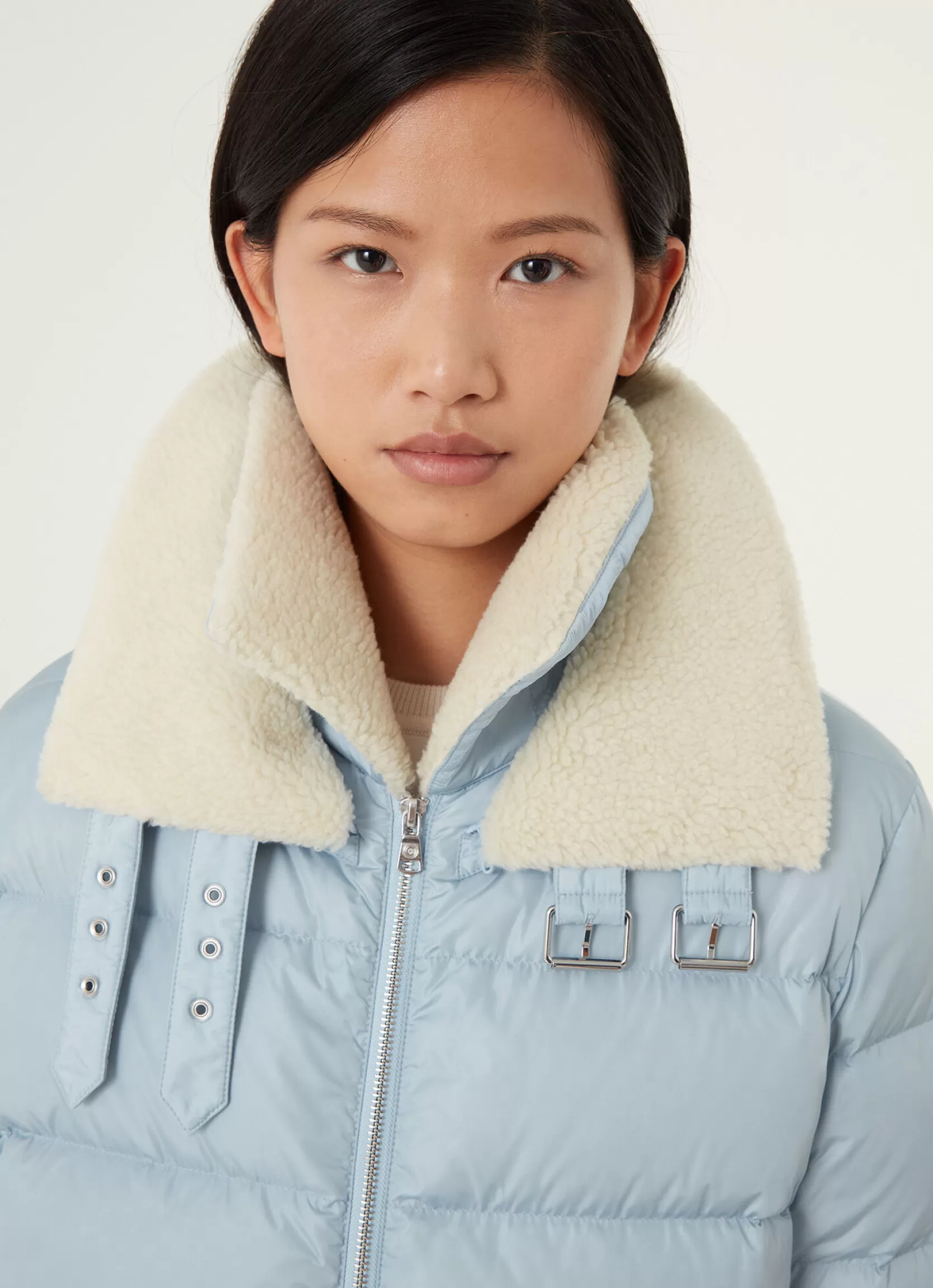 Colmar Down jacket with detachable double collar | woman Outlet