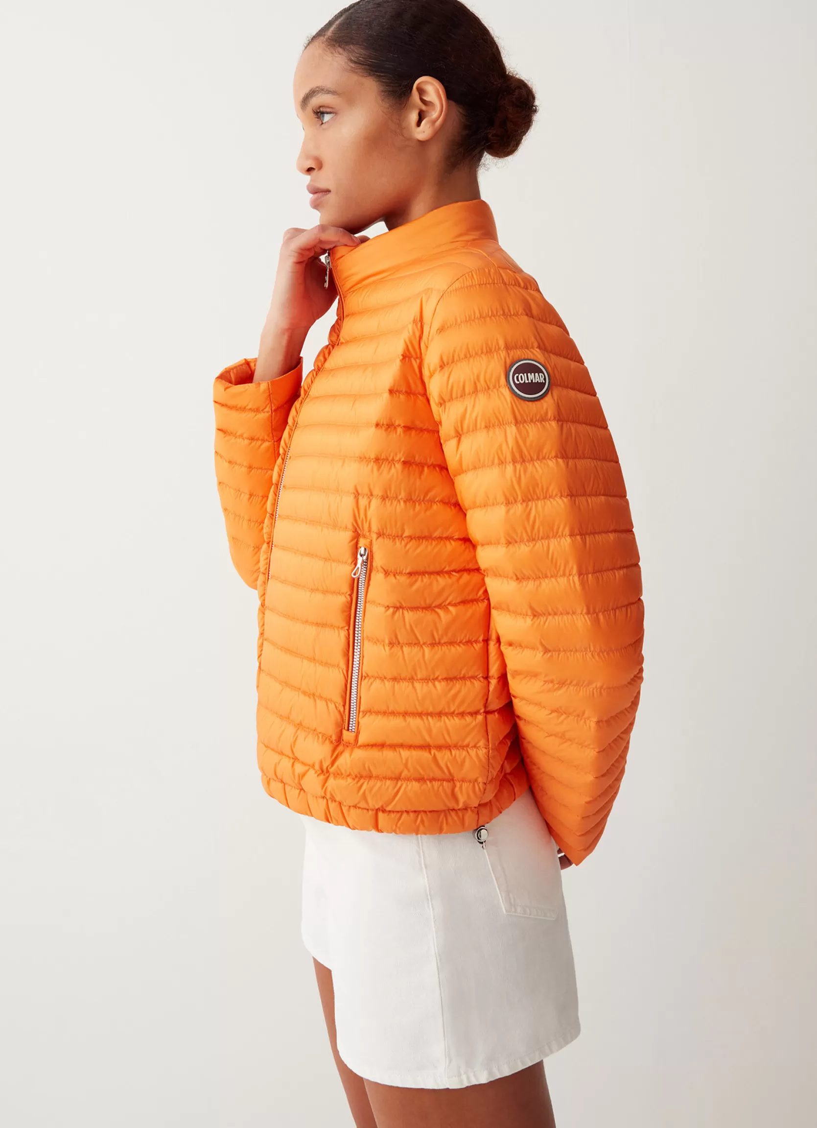 Colmar Down jacket with drawstring at the bottom | woman Outlet