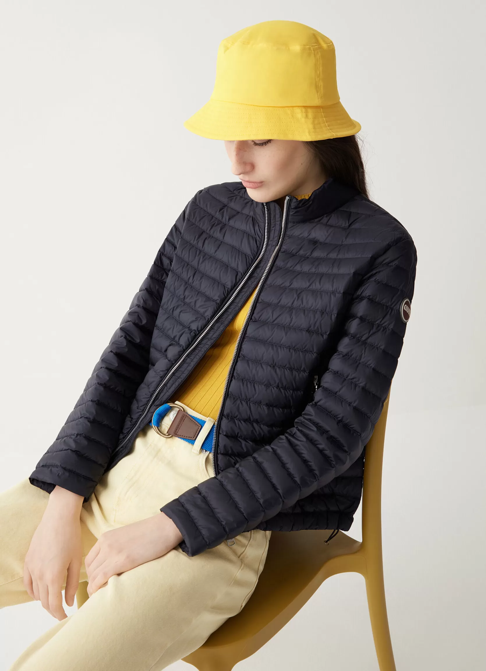 Colmar Down jacket with drawstring at the bottom | woman Outlet