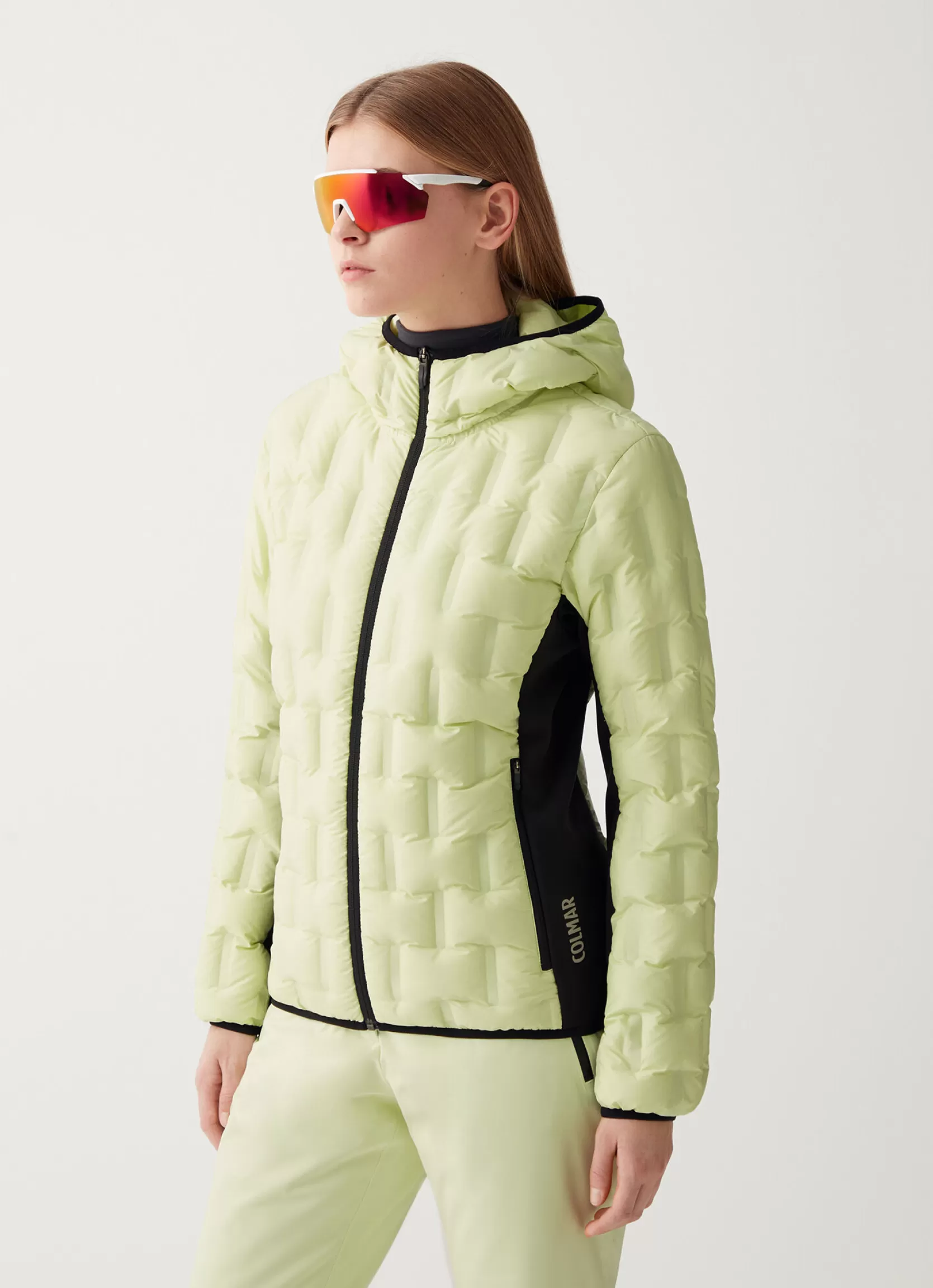 Colmar Down jacket with fixed hood | woman Ski Jackets