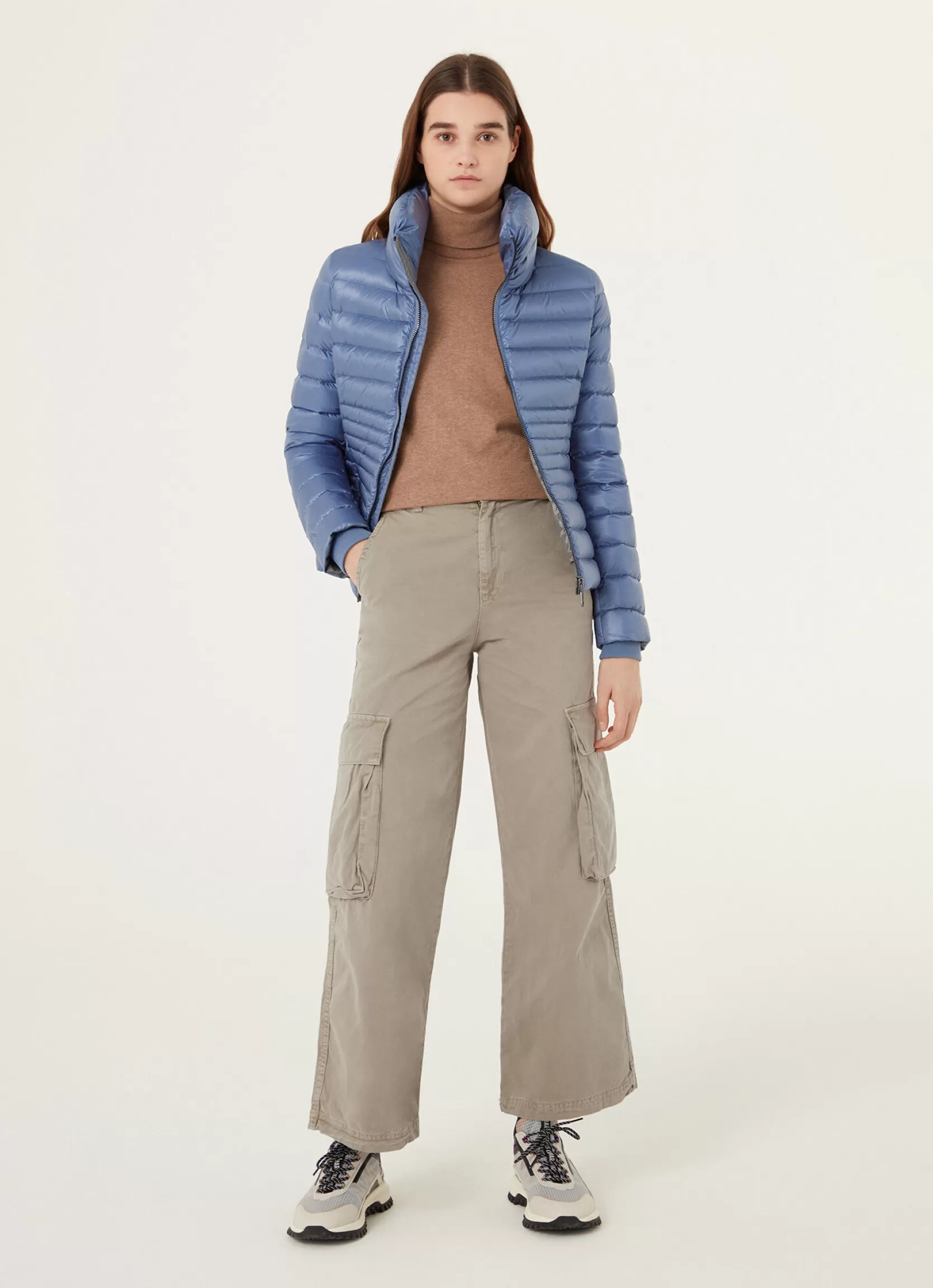 Colmar Down jacket with ribbed knit cuffs | woman Outlet